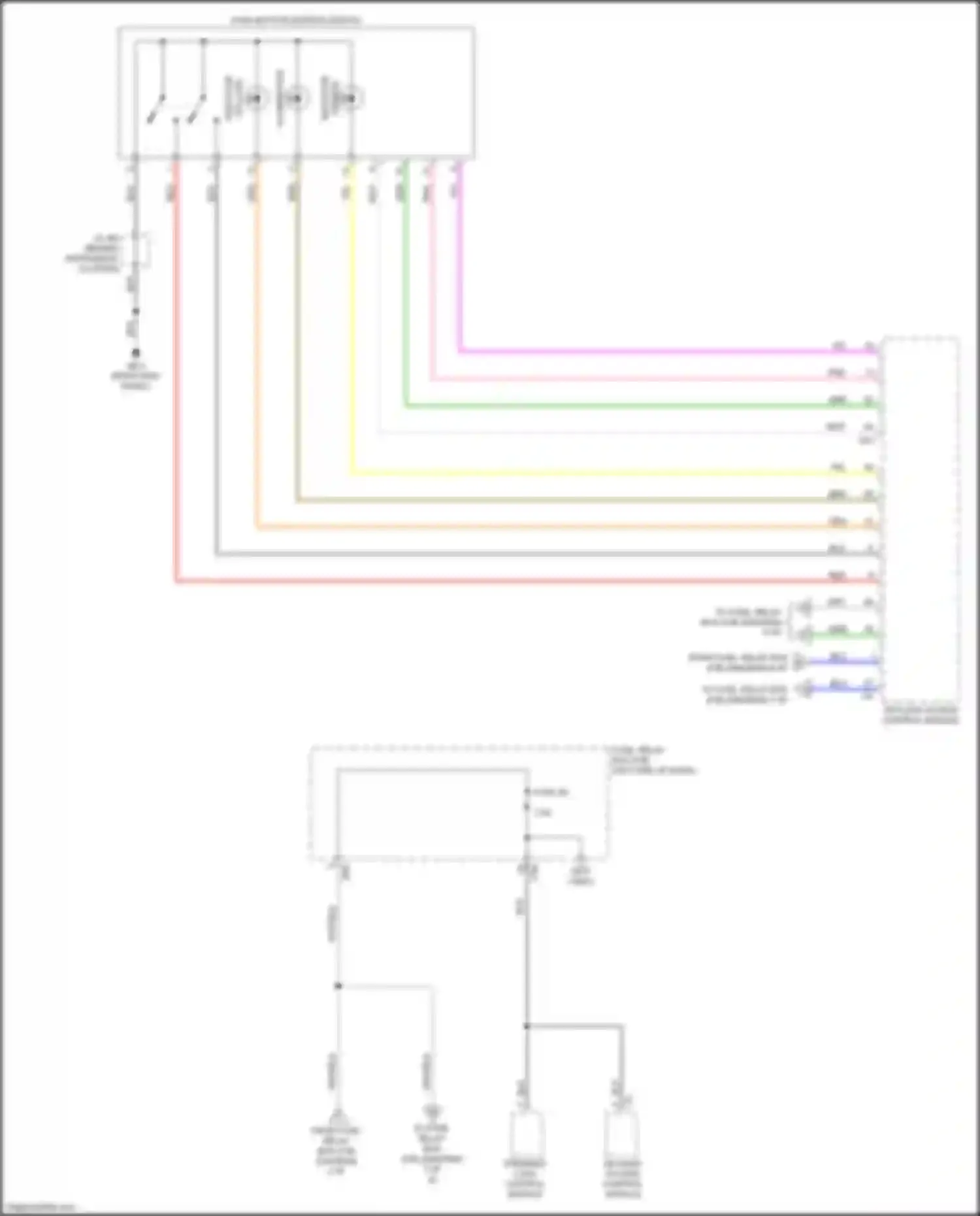 Crosstrek Subaru GT facelift (2020-2022): Power distribution circuit, hybrid (8 of 8)