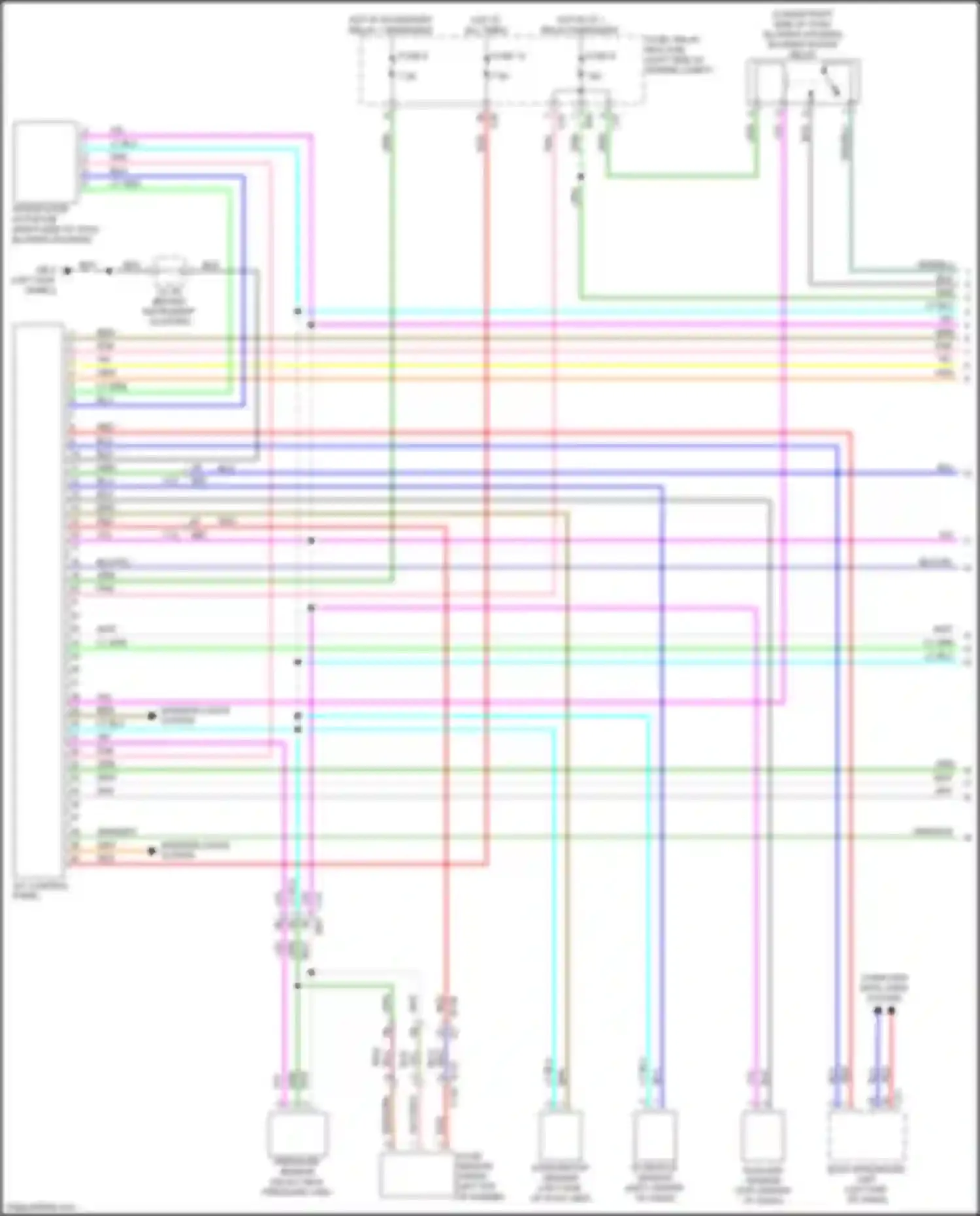 Crosstrek Subaru GT (2017-2020): Automatic a/c circuit (1 of 3)
