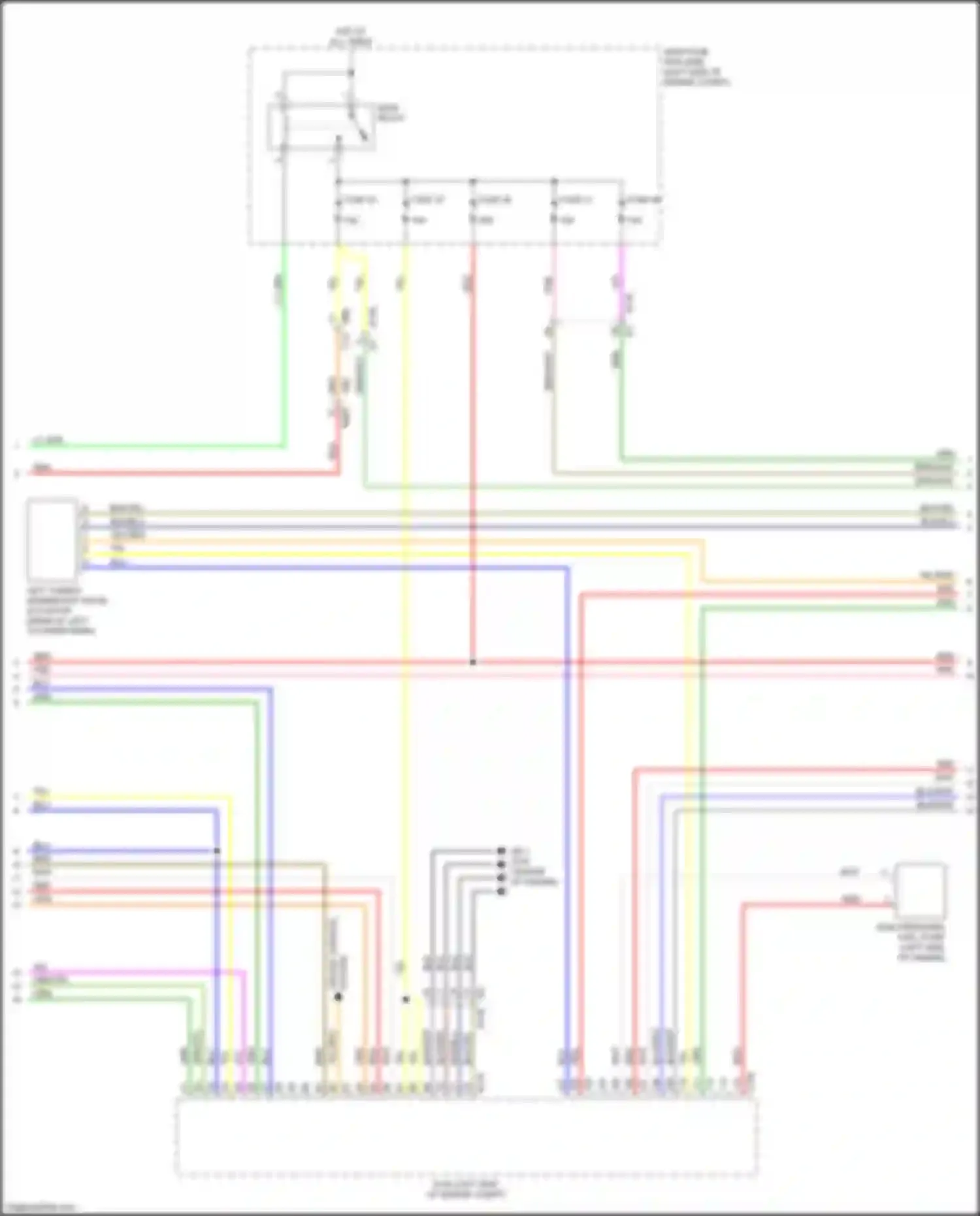 Crosstrek Subaru GT (2017-2020): Wiring diagram engine performance 2.0l (3 of 7)