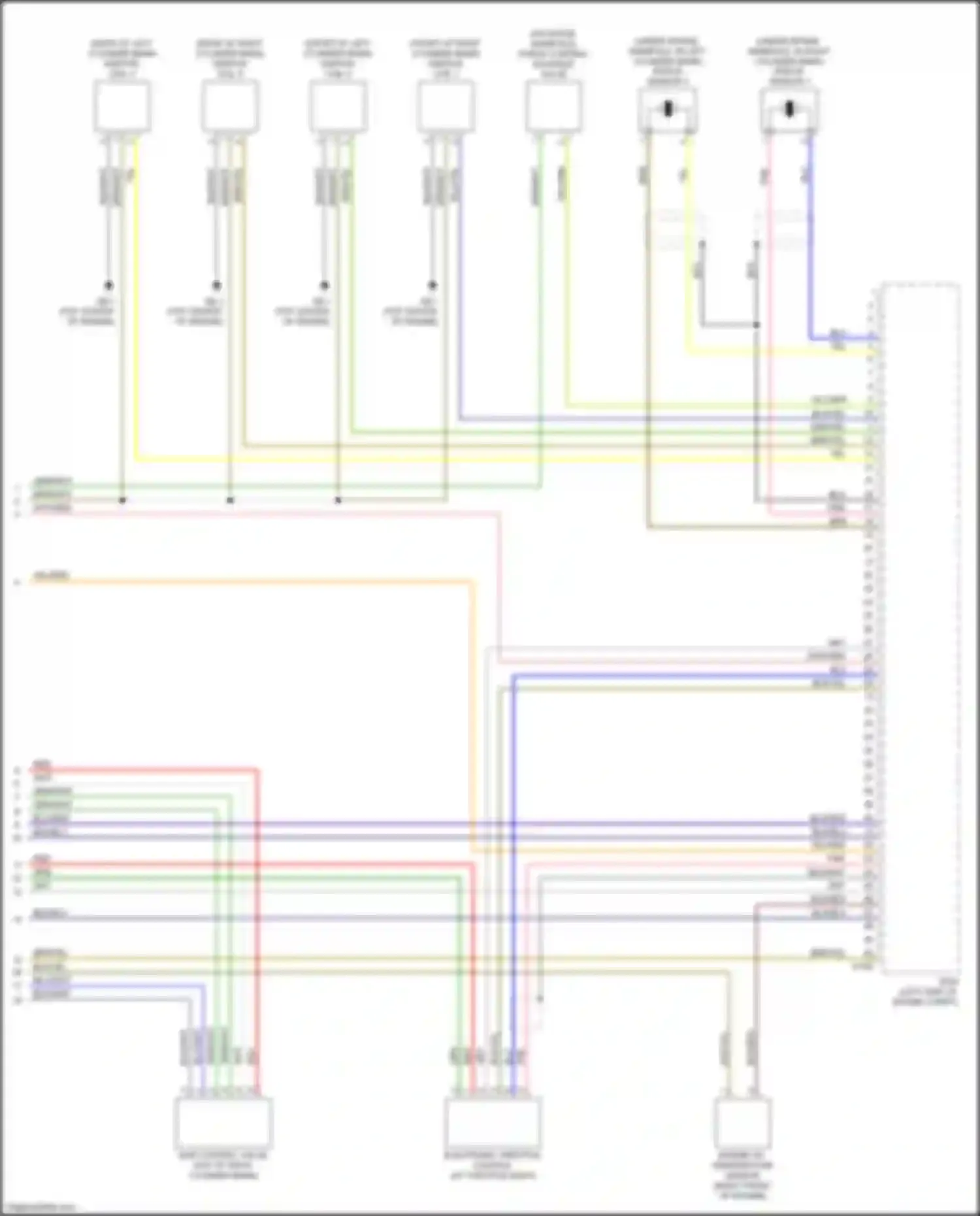 Crosstrek Subaru GT (2017-2020): Wiring diagram engine performance 2.0l (7 of 7)