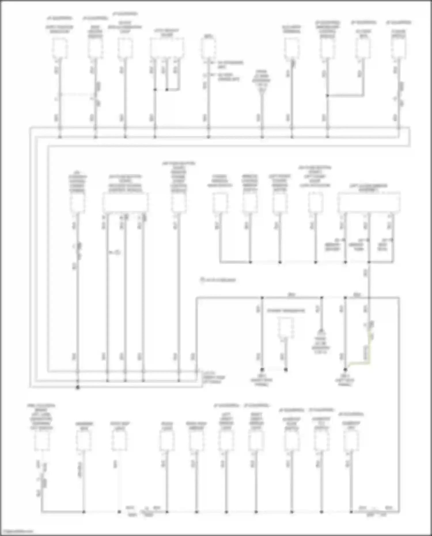 Crosstrek Subaru GT (2017-2020): Ground distribution circuit (2 of 5)