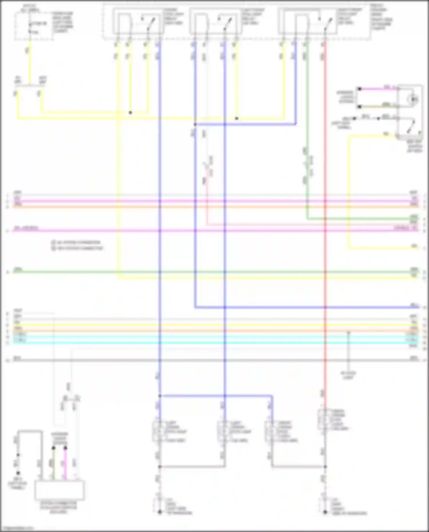 Crosstrek Subaru GT (2017-2020): Headlamps circuit (2 of 3)