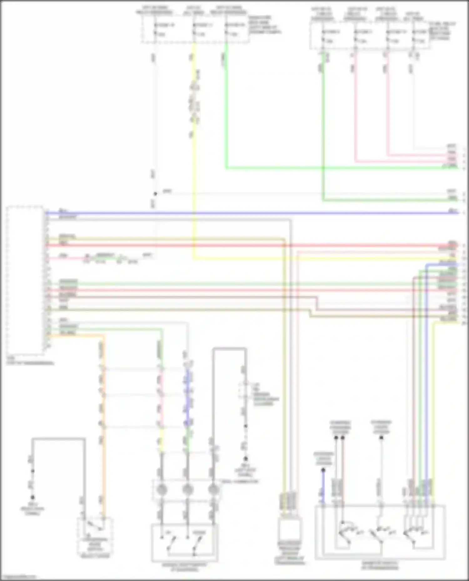 Crosstrek Subaru GT (2017-2020): Transmission circuit (1 of 2)