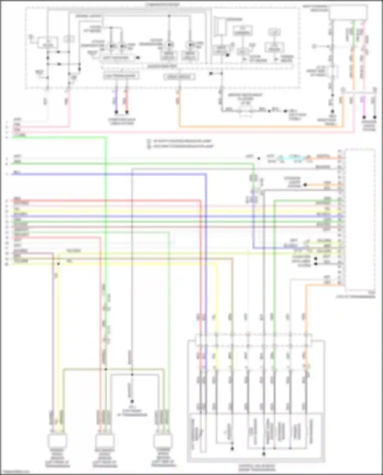 Crosstrek Subaru GT (2017-2020): Transmission circuit (2 of 2)