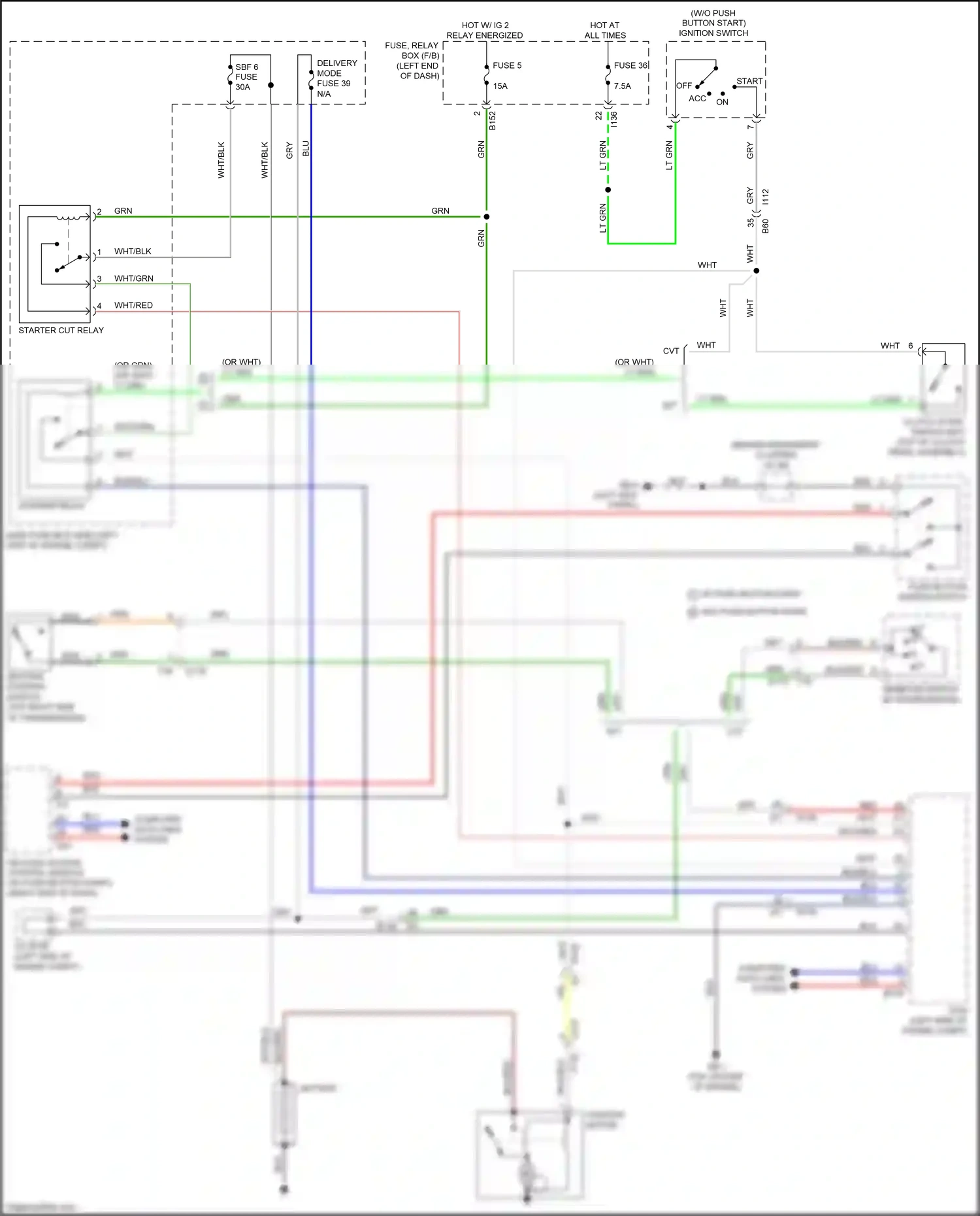 Subaru Crosstrek GT (2017-2020) computer data lines system wiring diagram  (58 of 77)