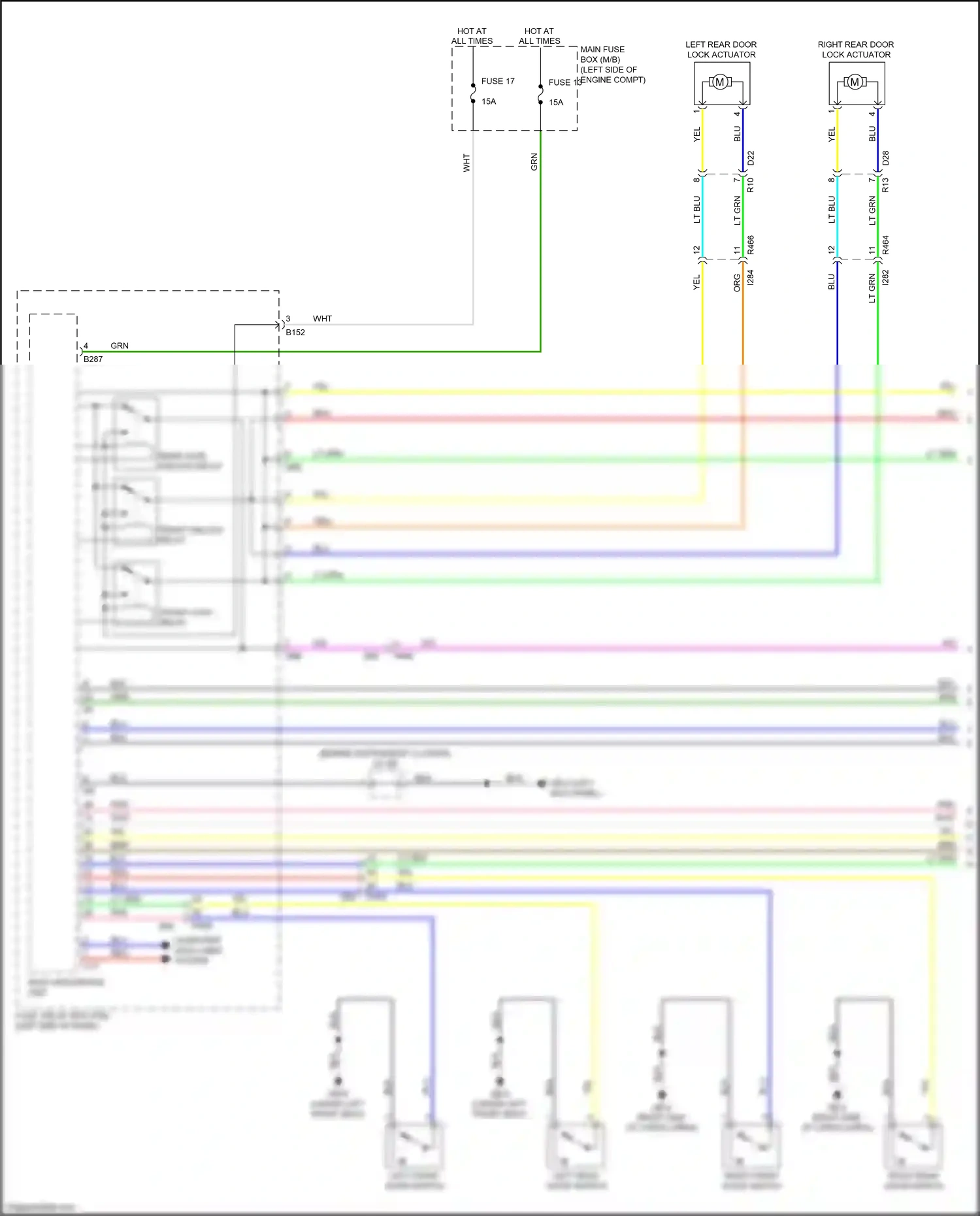 Subaru Crosstrek GT (2017-2020) computer data lines system wiring diagram  (9 of 77)