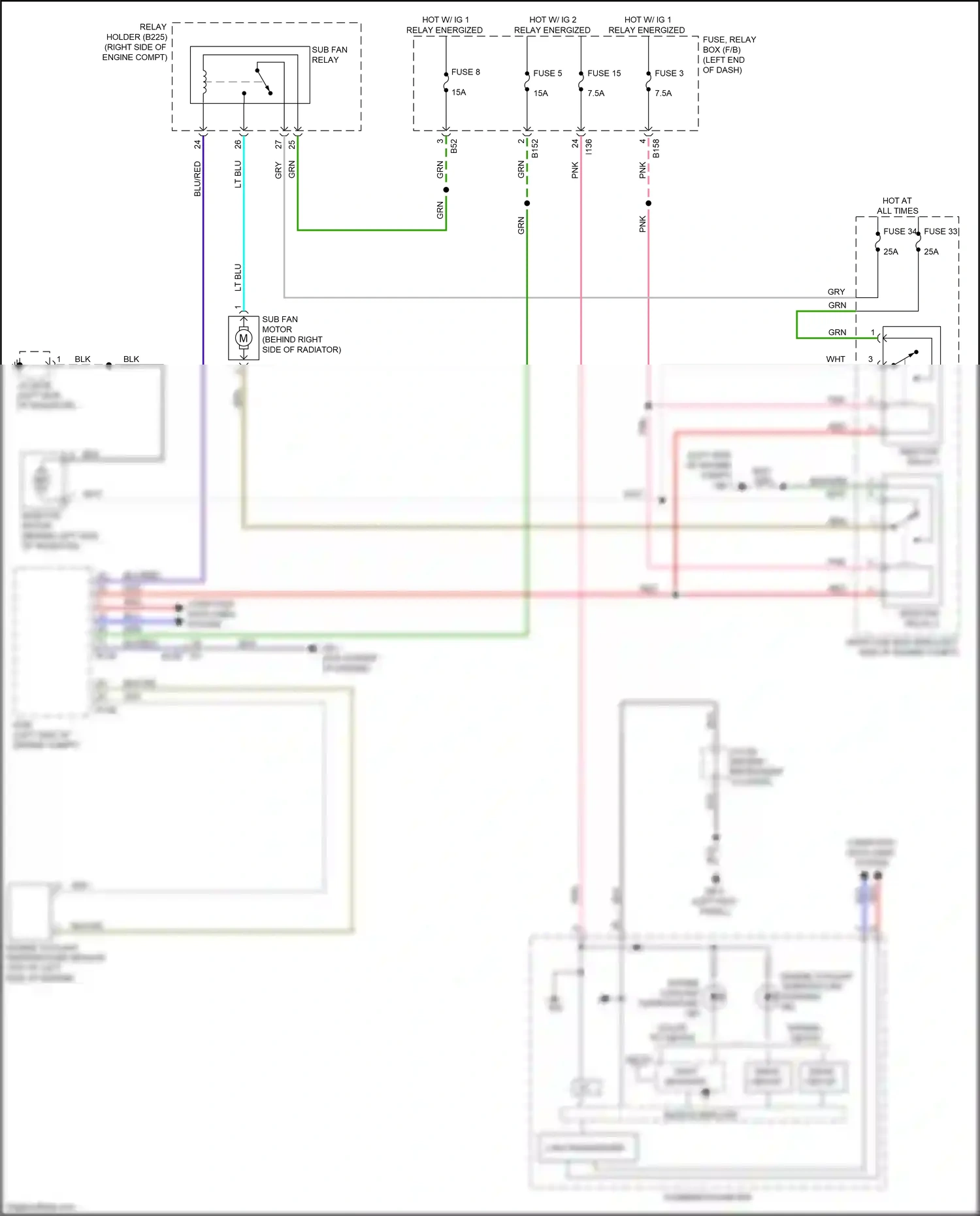 Subaru Crosstrek GT (2017-2020) computer data lines system wiring diagram  (3 of 77)