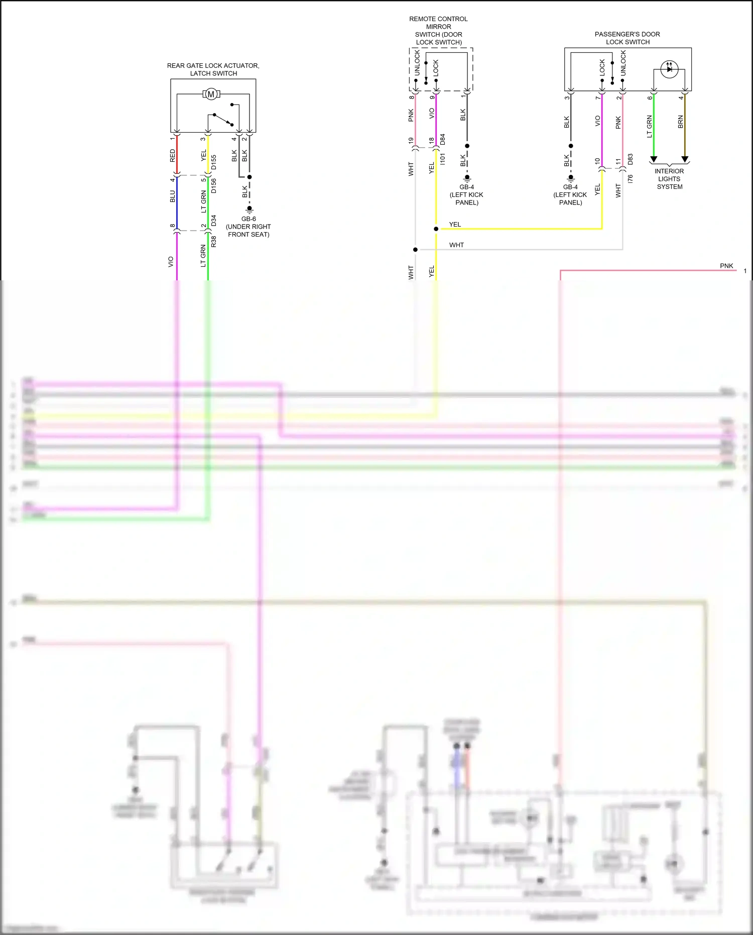 Subaru Crosstrek GT (2017-2020) computer data lines system wiring diagram  (7 of 77)