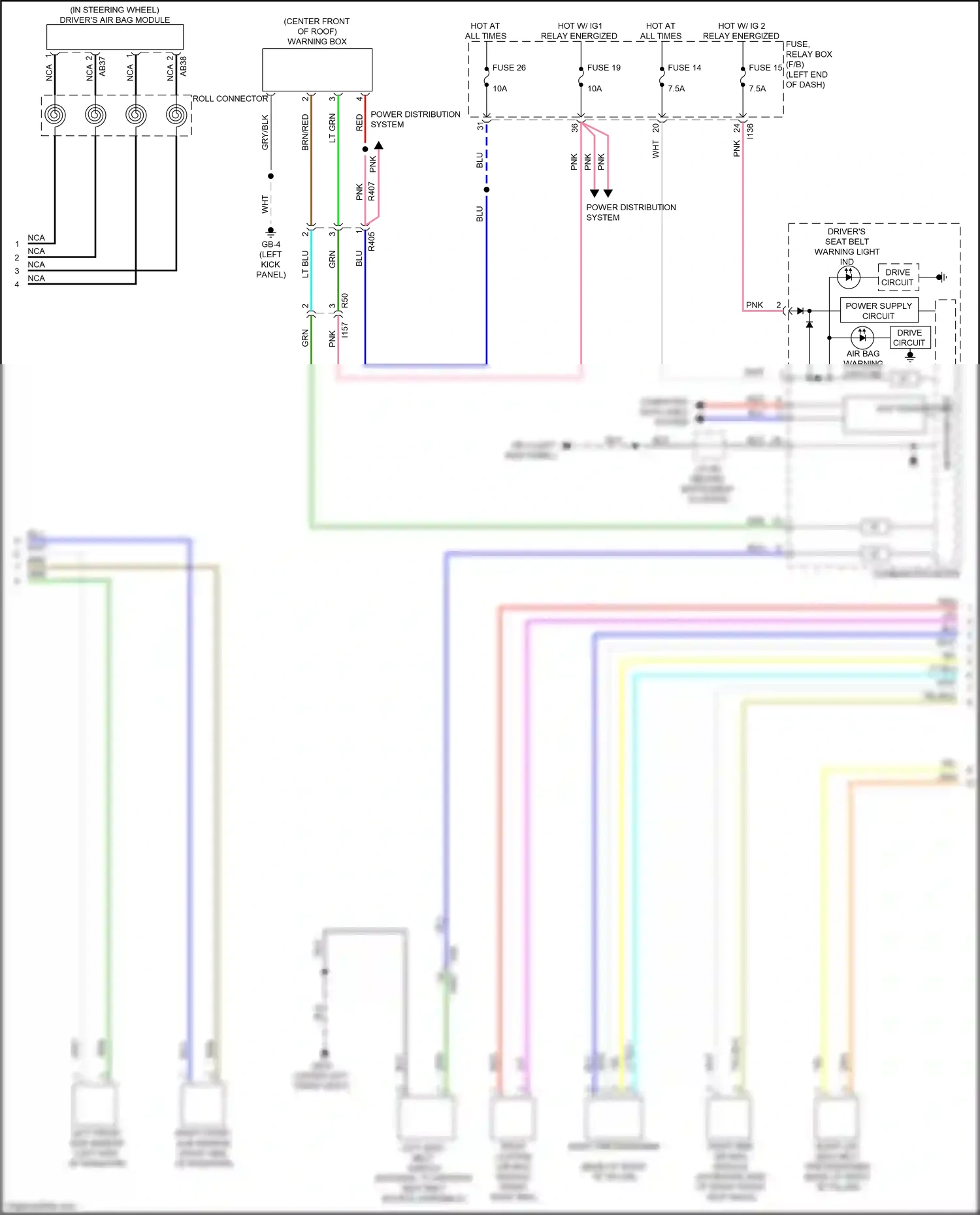 Subaru Crosstrek GT (2017-2020) computer data lines system wiring diagram  (70 of 77)