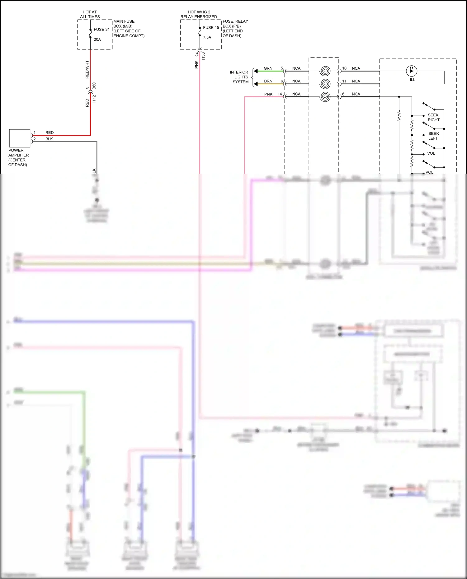 Subaru Crosstrek GT (2017-2020) computer data lines system wiring diagram  (68 of 77)