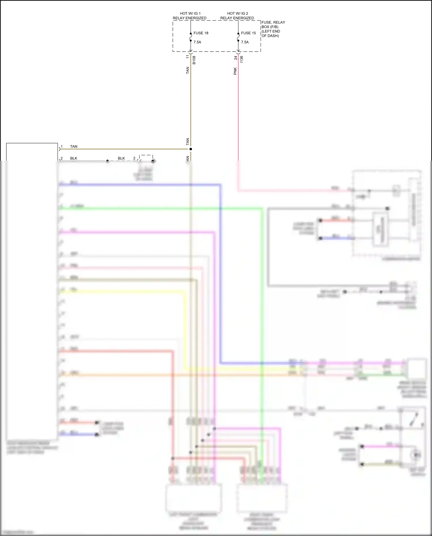 Subaru Crosstrek GT (2017-2020) computer data lines system wiring diagram  (27 of 77)