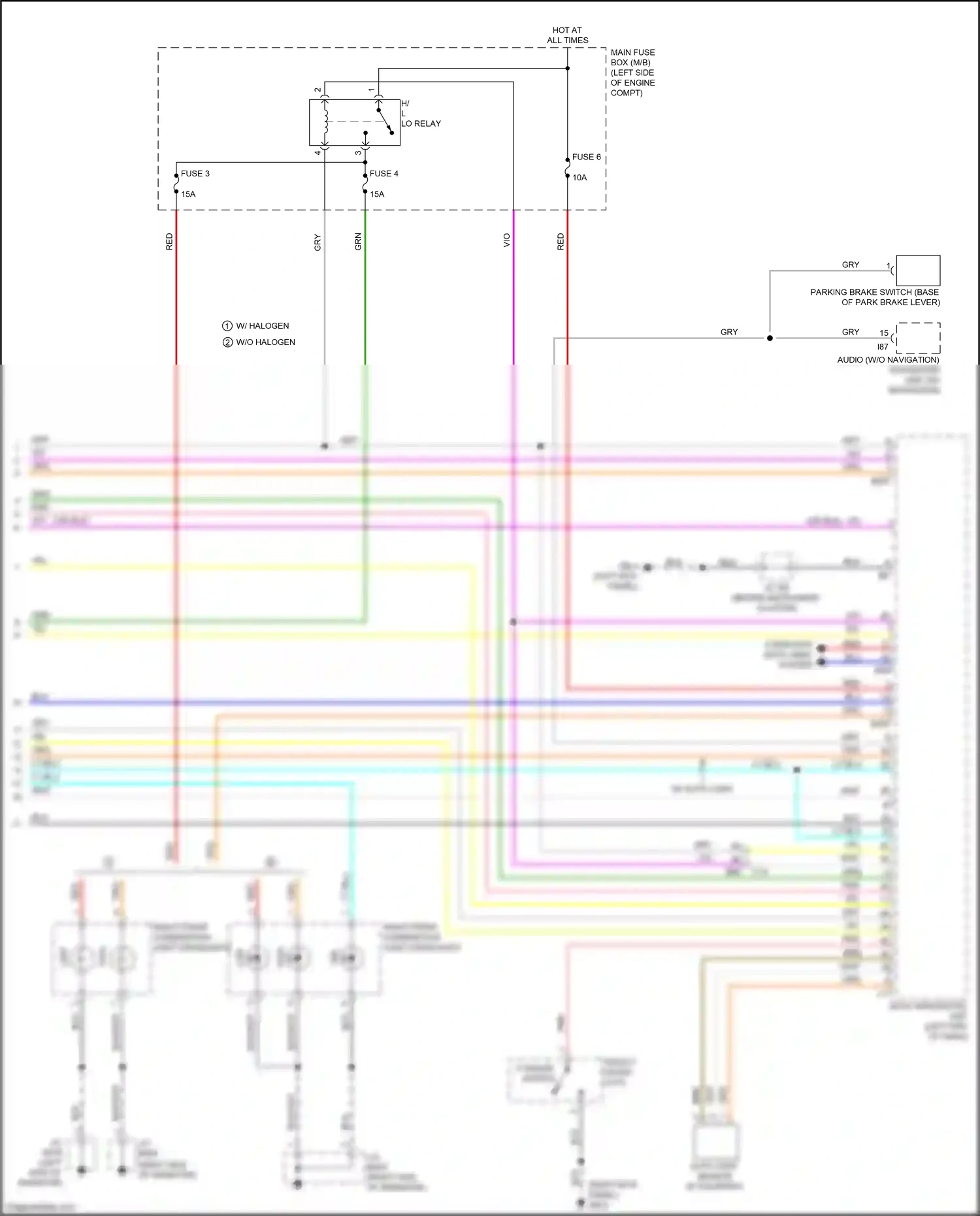 Subaru Crosstrek GT (2017-2020) computer data lines system wiring diagram  (26 of 77)
