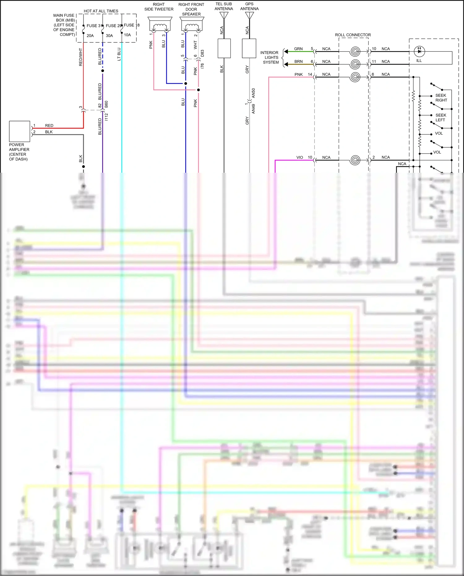 Subaru Crosstrek GT (2017-2020) computer data lines system wiring diagram  (74 of 77)