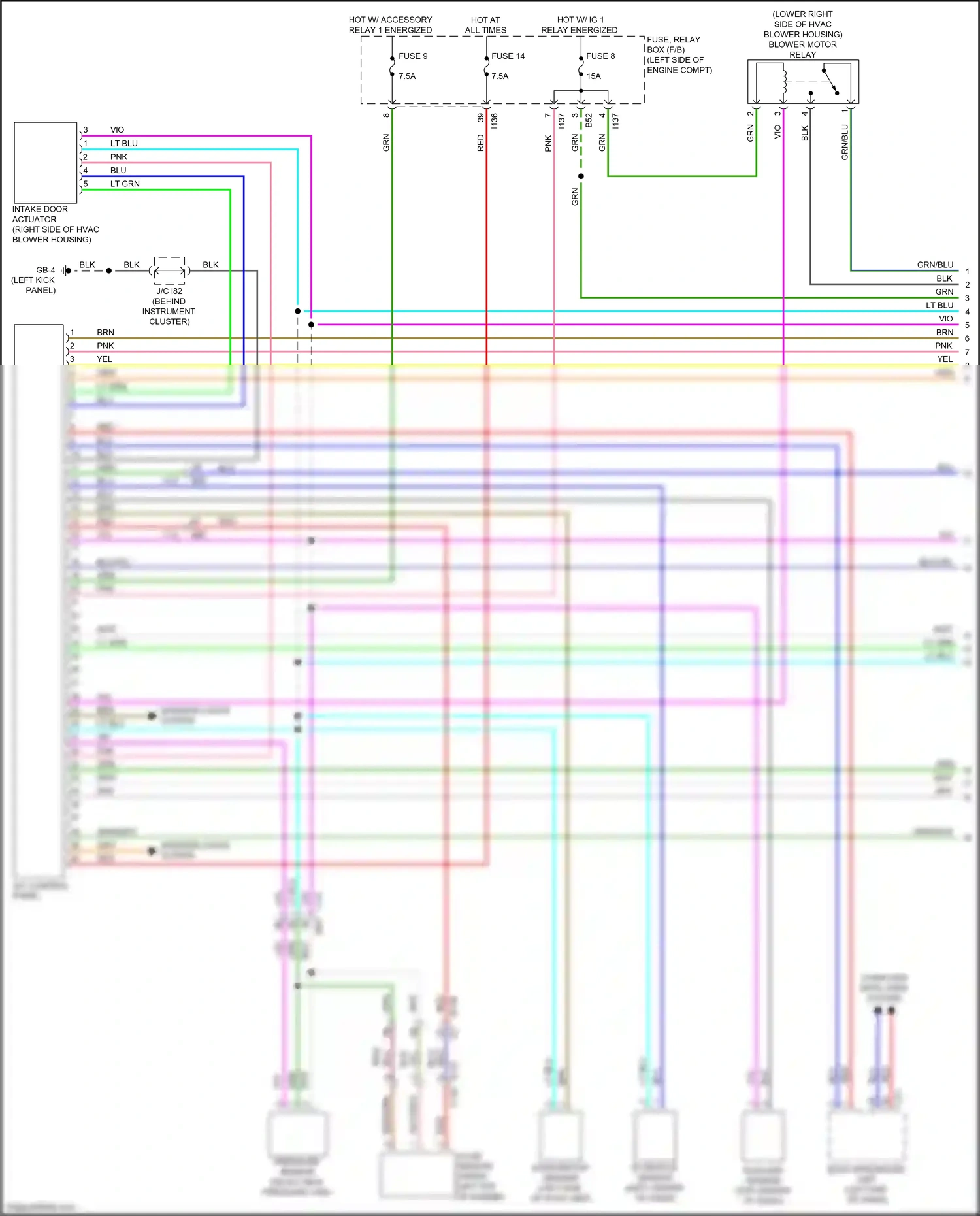 Subaru Crosstrek GT (2017-2020) computer data lines system wiring diagram  (51 of 77)