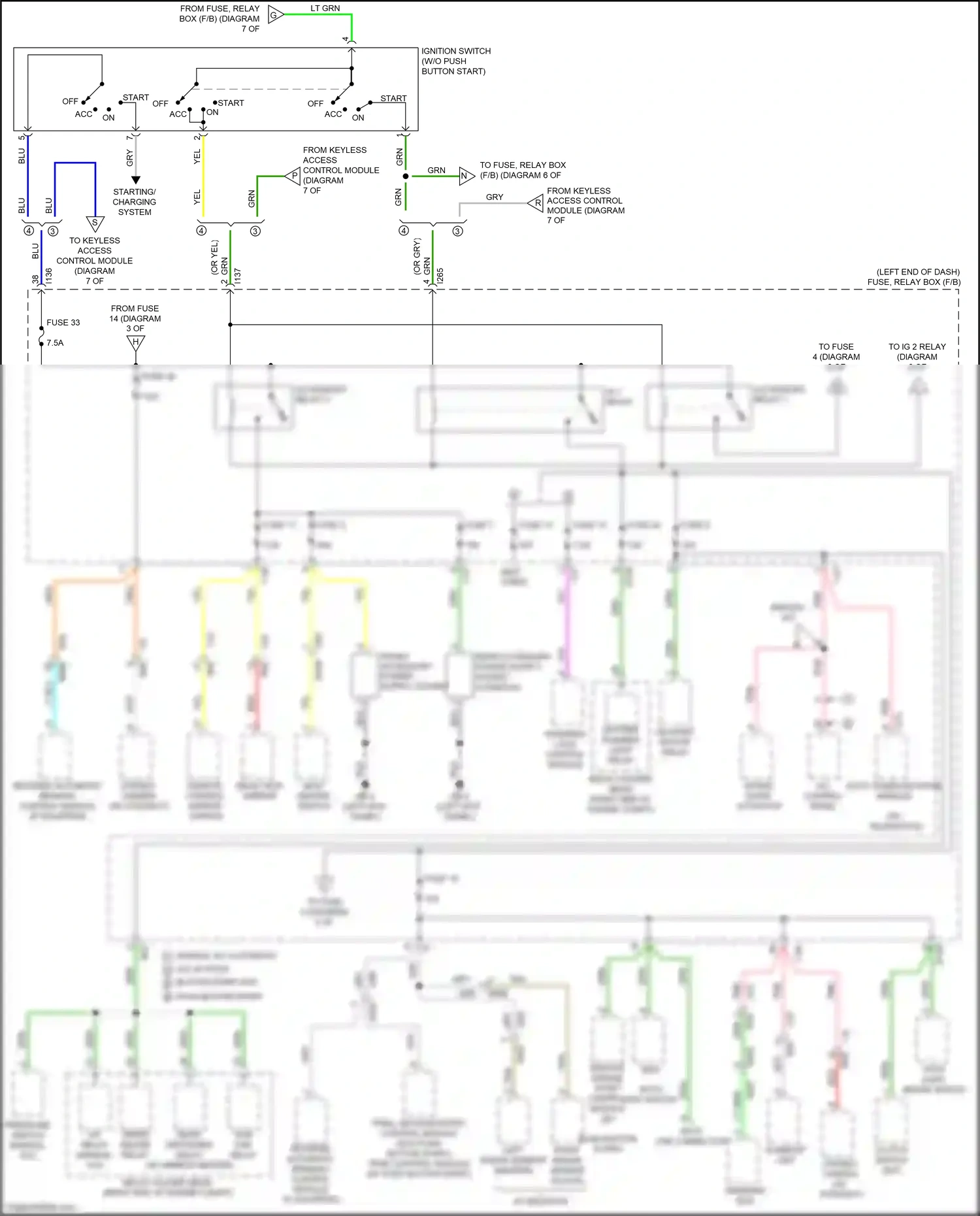 Subaru Crosstrek GT (2017-2020) remote engine start control module wiring diagram  (8 of 10)