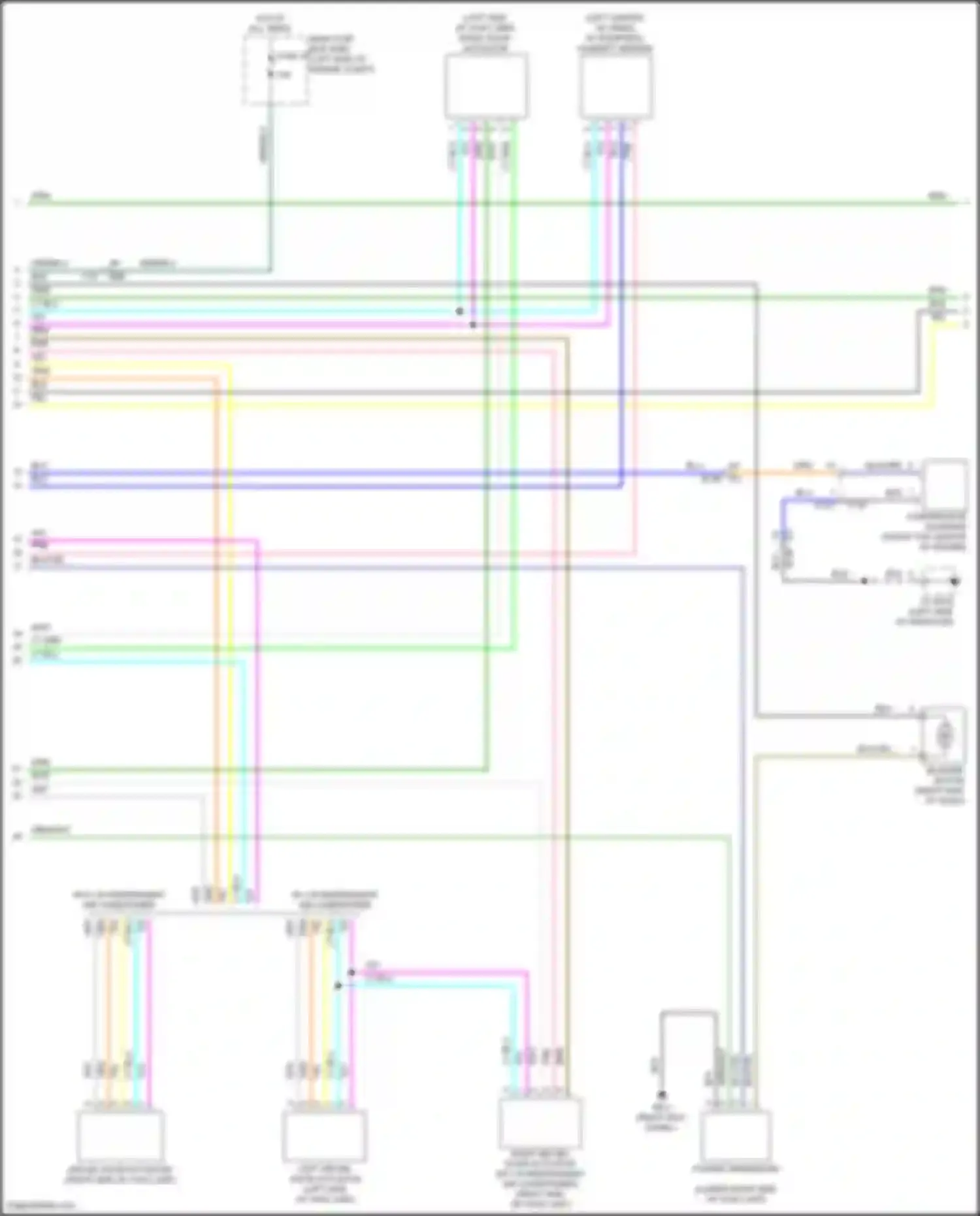 Crosstrek Subaru GU (2022-2024): Automatic a/c circuit, except hybrid (2 of 3)