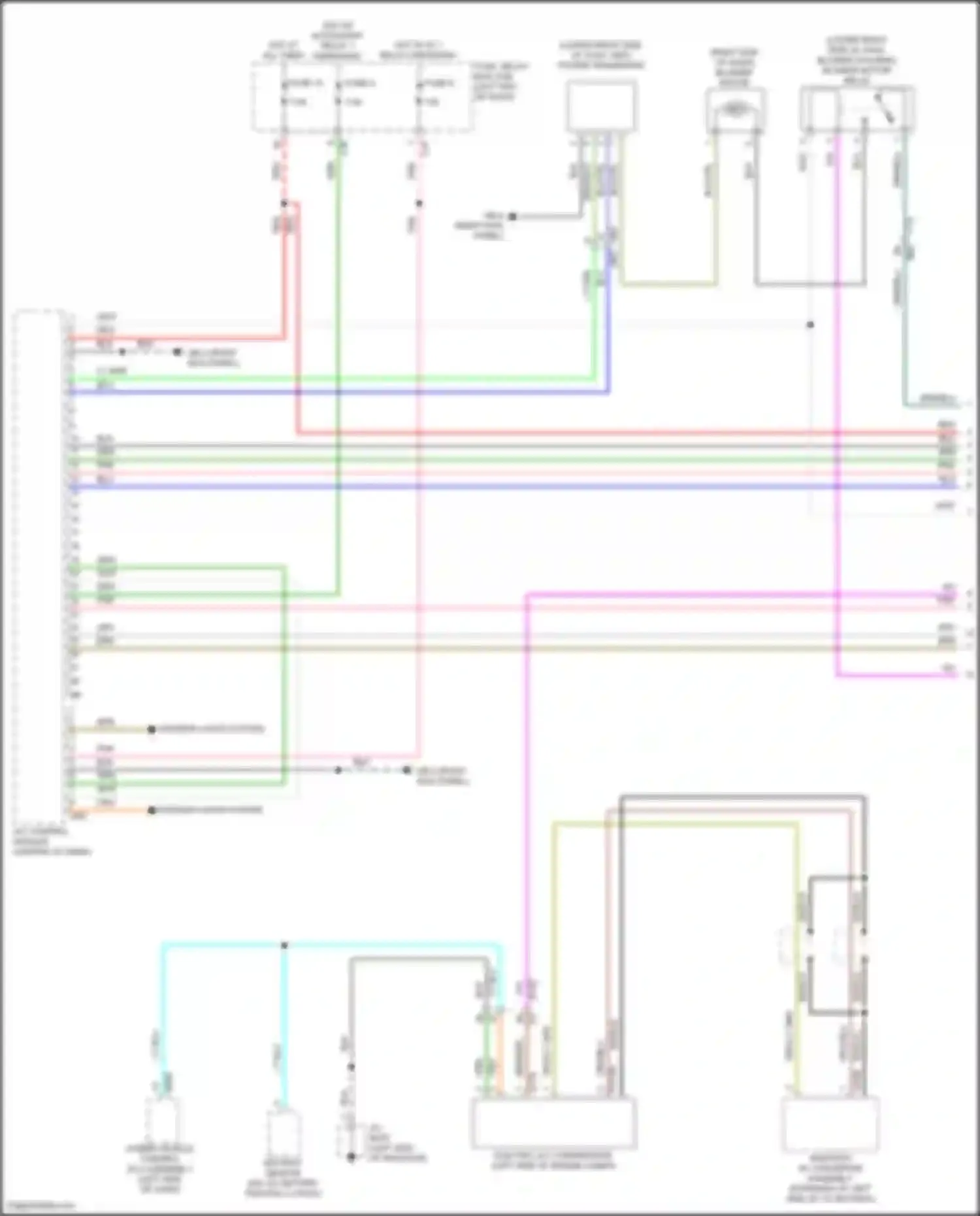 Crosstrek Subaru GU (2022-2024): Automatic a/c circuit, hybrid (1 of 5)