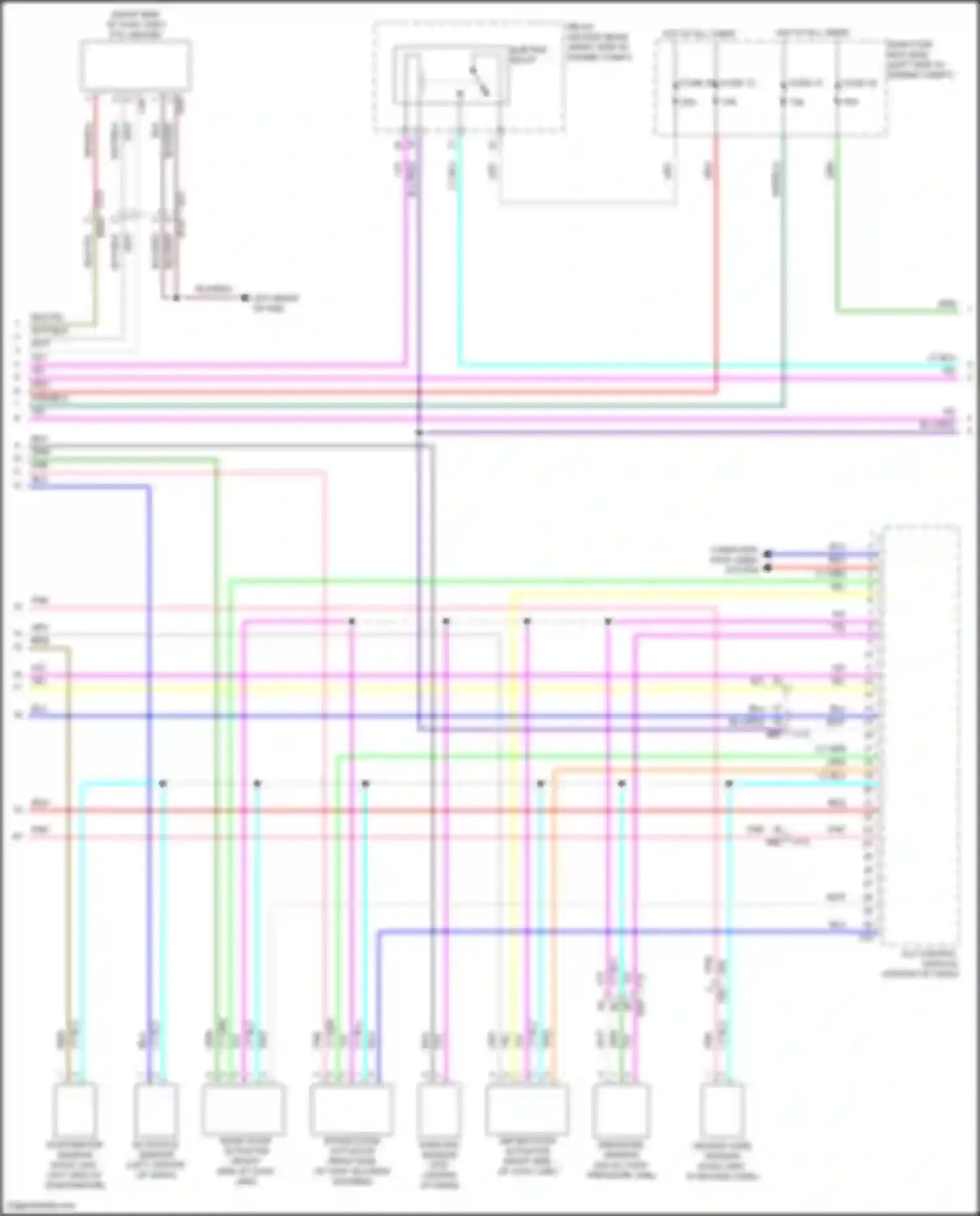 Crosstrek Subaru GU (2022-2024): Automatic a/c circuit, hybrid (4 of 5)
