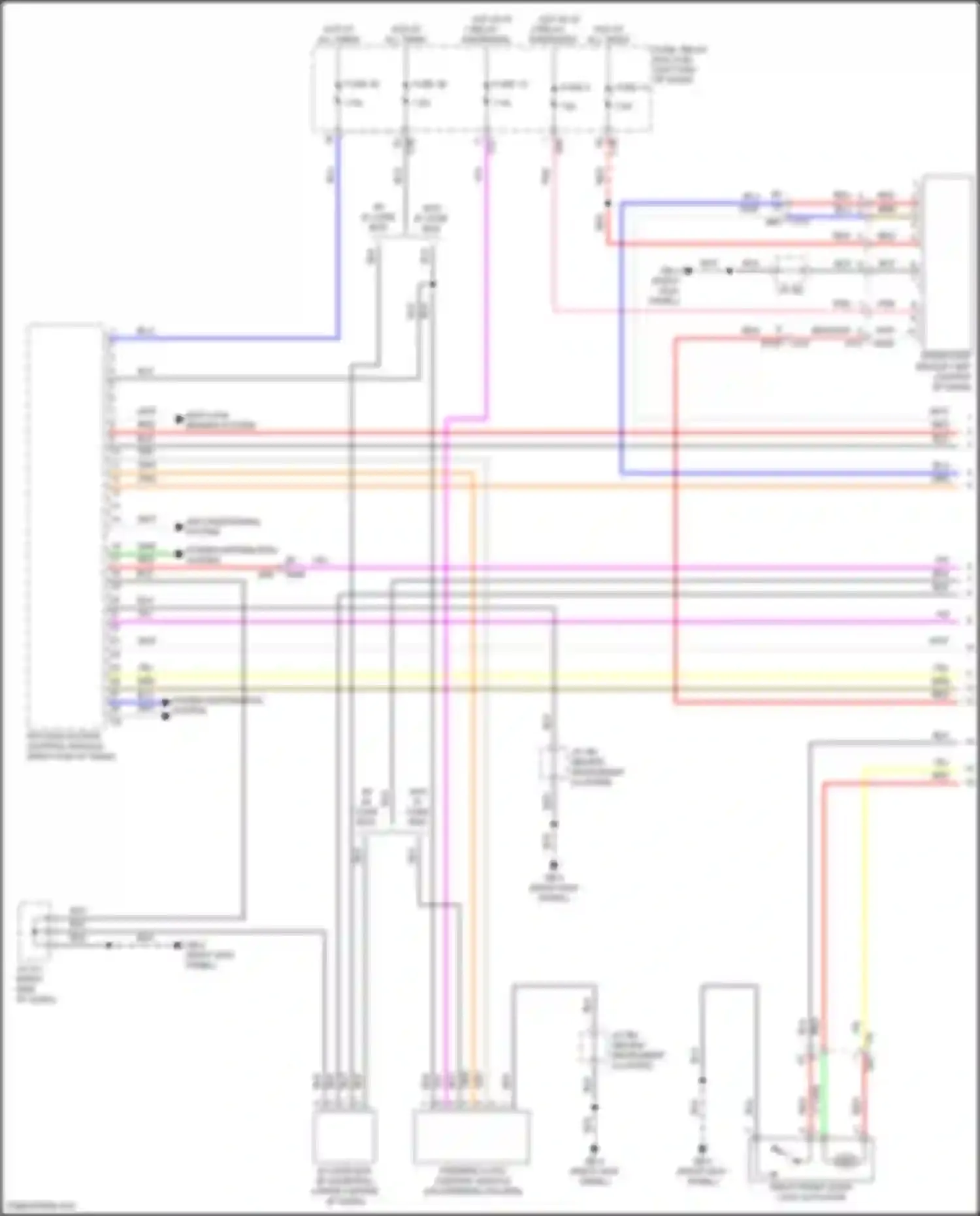 Crosstrek Subaru GU (2022-2024): Forced entry circuit, hybrid (1 of 5)
