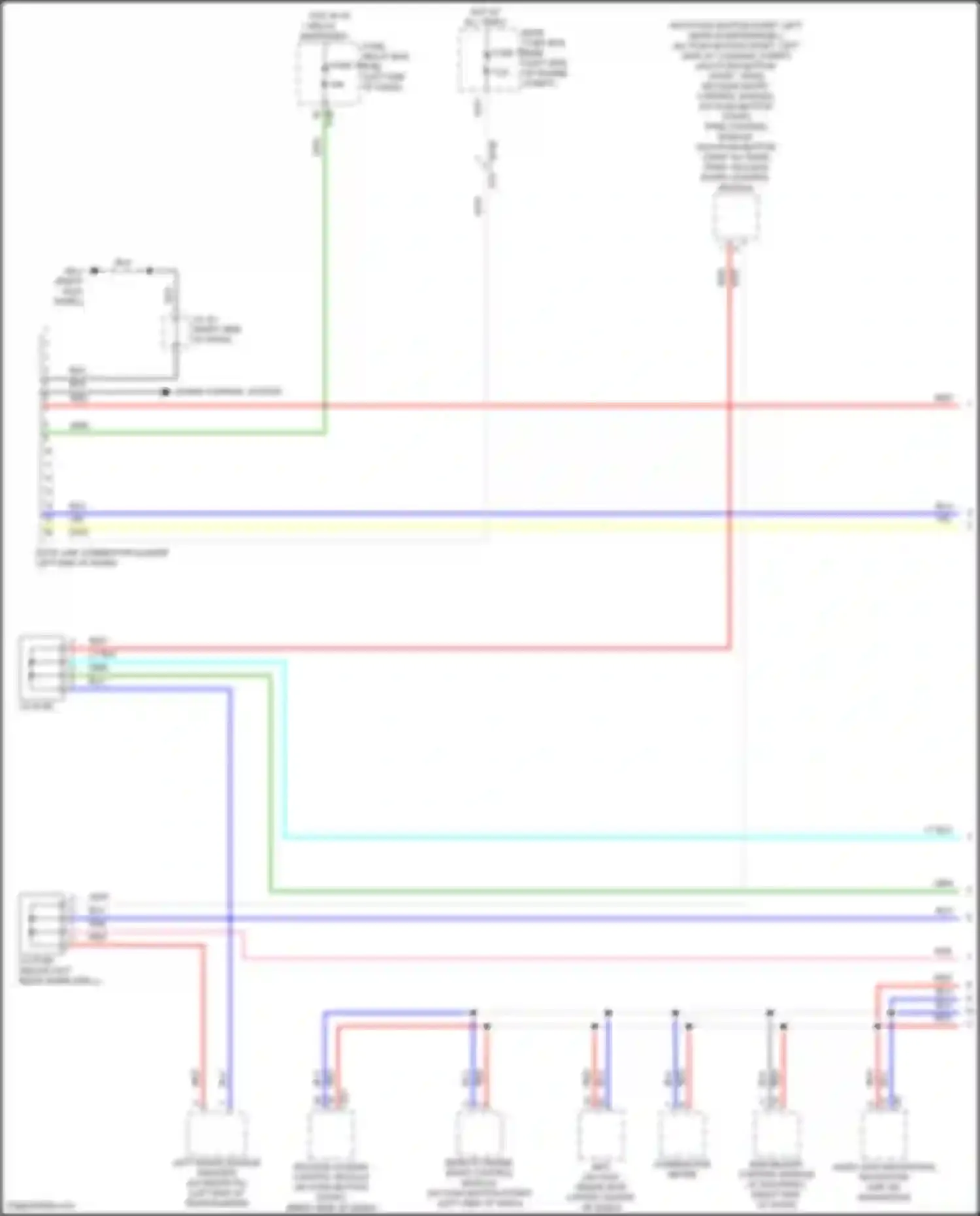 Crosstrek Subaru GU (2022-2024): Computer data lines circuit, except hybrid (1 of 2)