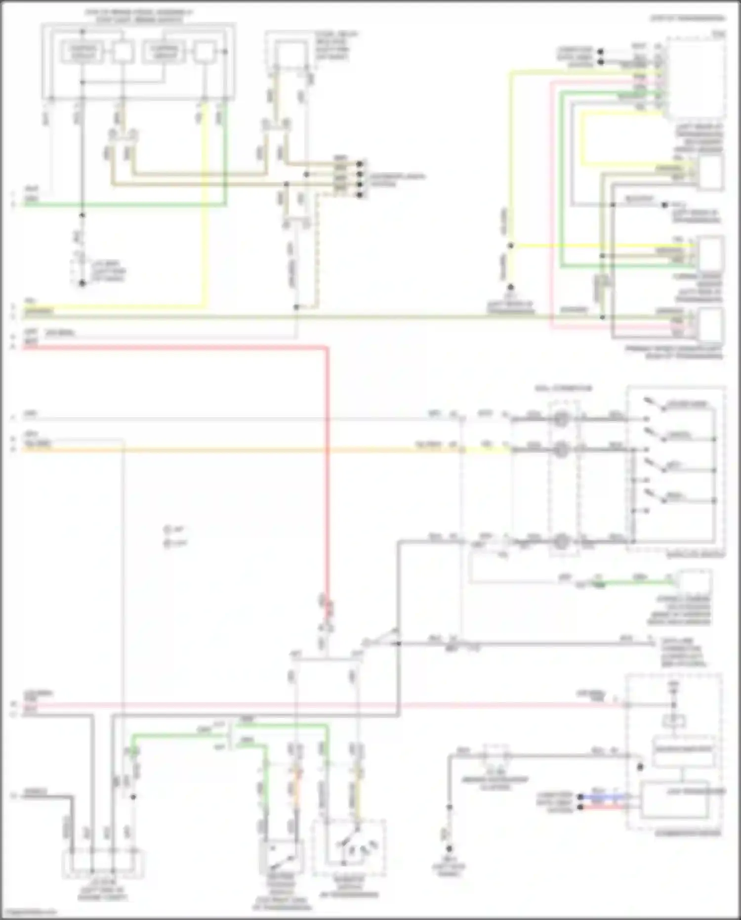 Crosstrek Subaru GU (2022-2024): Cruise control circuit, except hybrid (2 of 2)