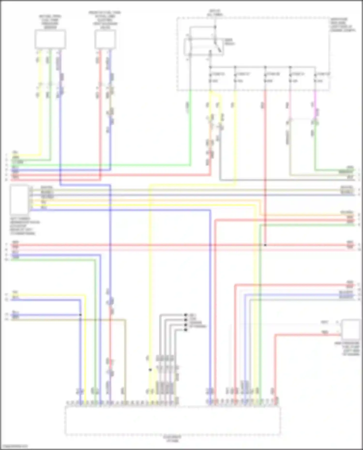 Crosstrek Subaru GU (2022-2024): Wiring diagram engine performance 2.0l hybrid, engine controls circuit (3 of 7)