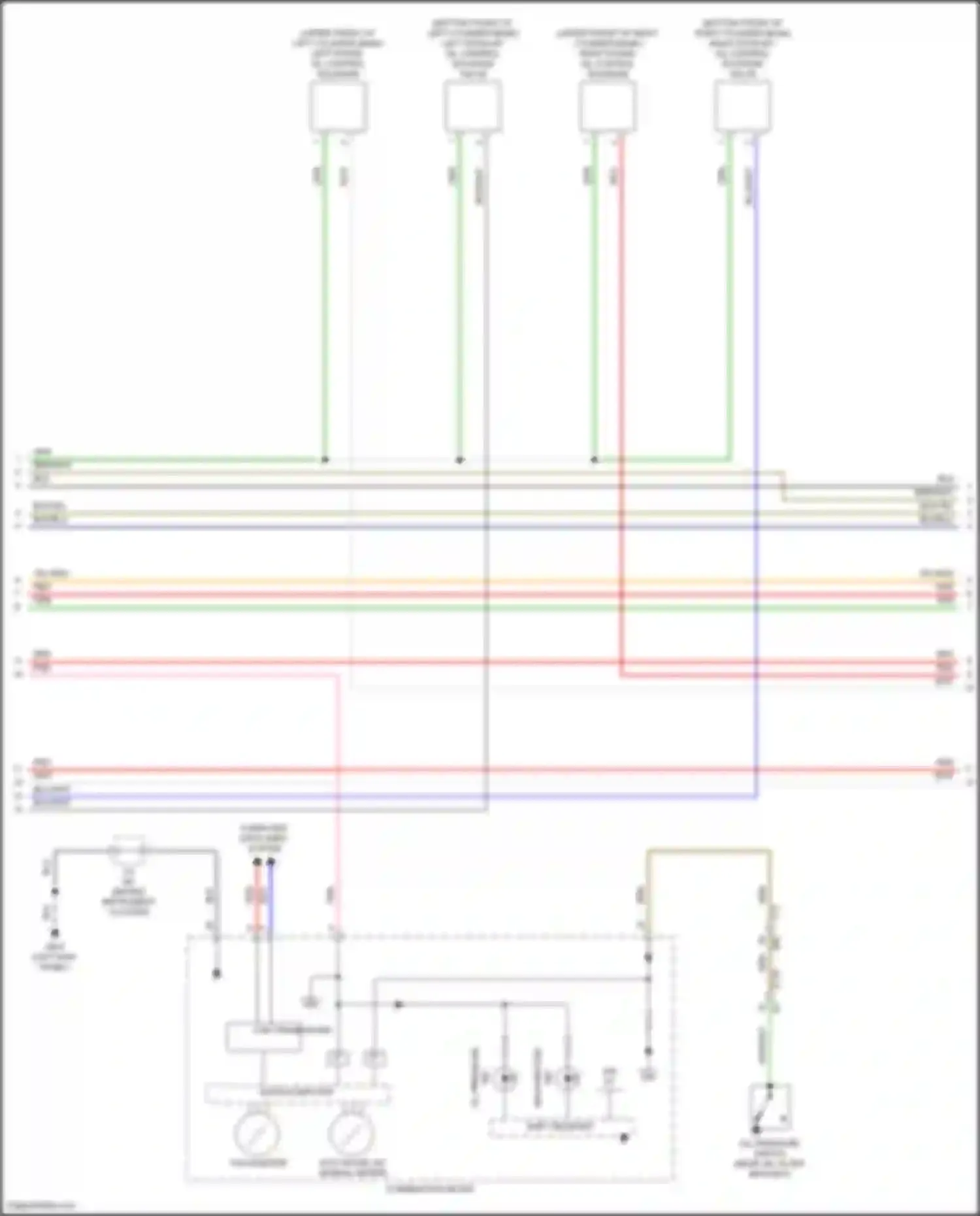 Crosstrek Subaru GU (2022-2024): Wiring diagram engine performance 2.0l hybrid, engine controls circuit (4 of 7)