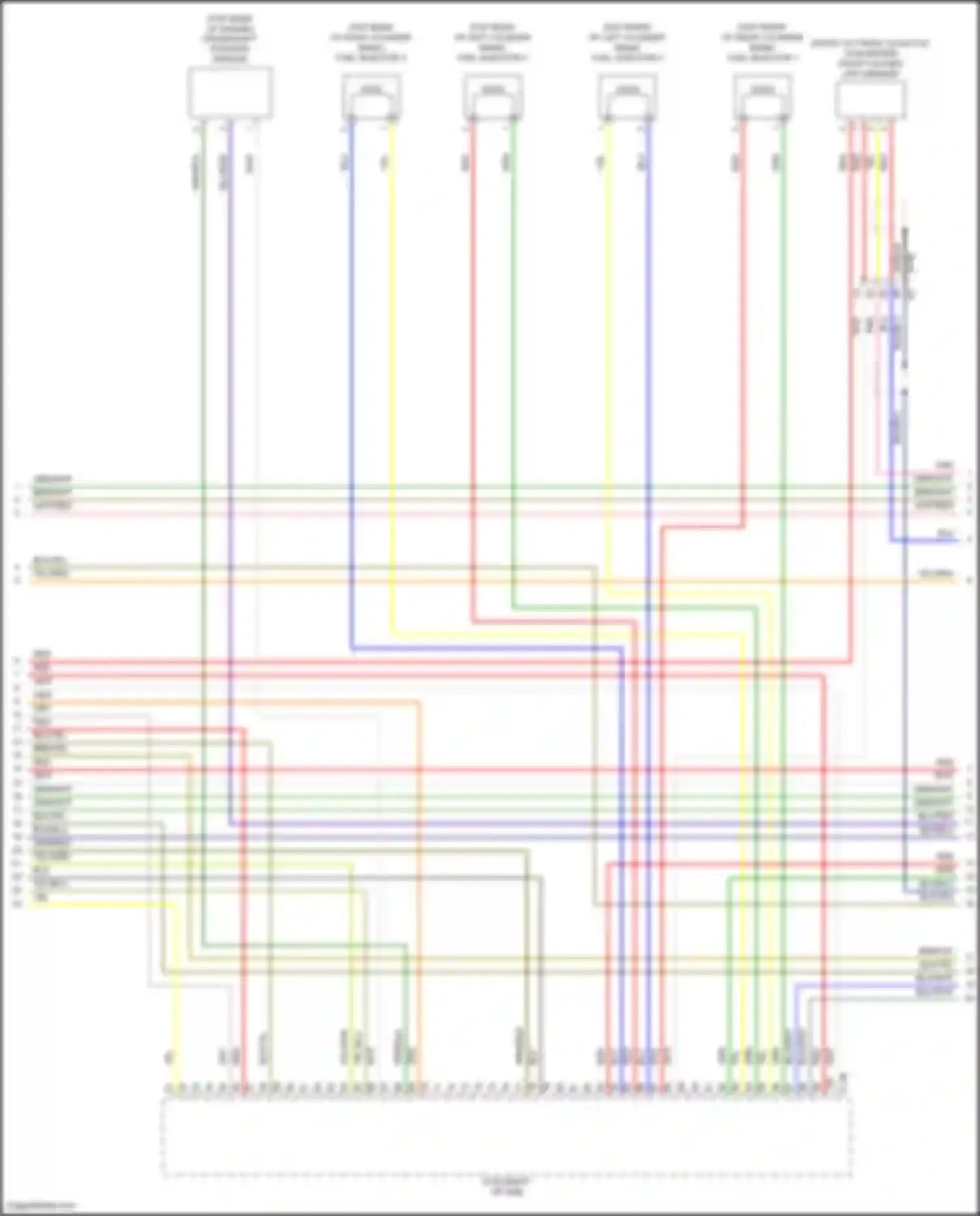 Crosstrek Subaru GU (2022-2024): Wiring diagram engine performance 2.0l hybrid, engine controls circuit (6 of 7)