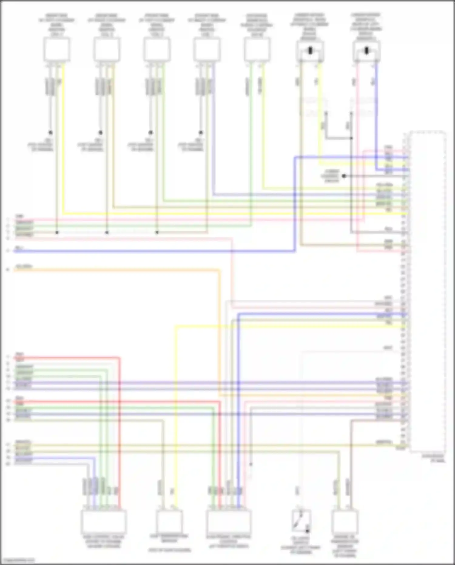 Crosstrek Subaru GU (2022-2024): Wiring diagram engine performance 2.0l hybrid, engine controls circuit (7 of 7)