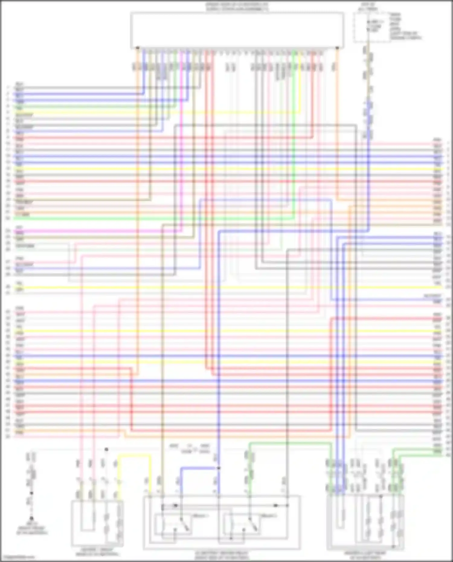 Crosstrek Subaru GU (2022-2024): Wiring diagram engine performance 2.0l hybrid, hybrid control circuit (11 of 13)