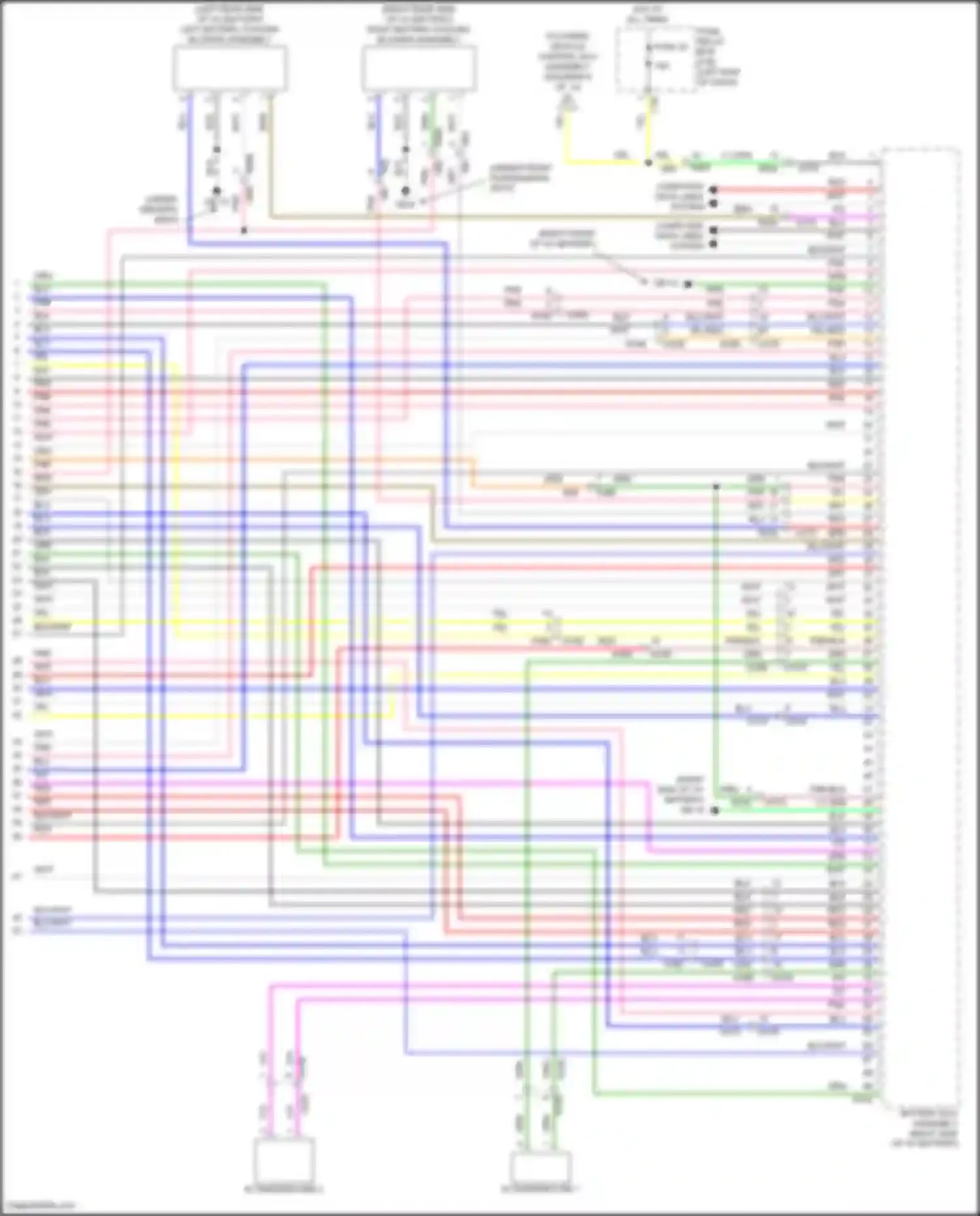 Crosstrek Subaru GU (2022-2024): Wiring diagram engine performance 2.0l hybrid, hybrid control circuit (13 of 13)
