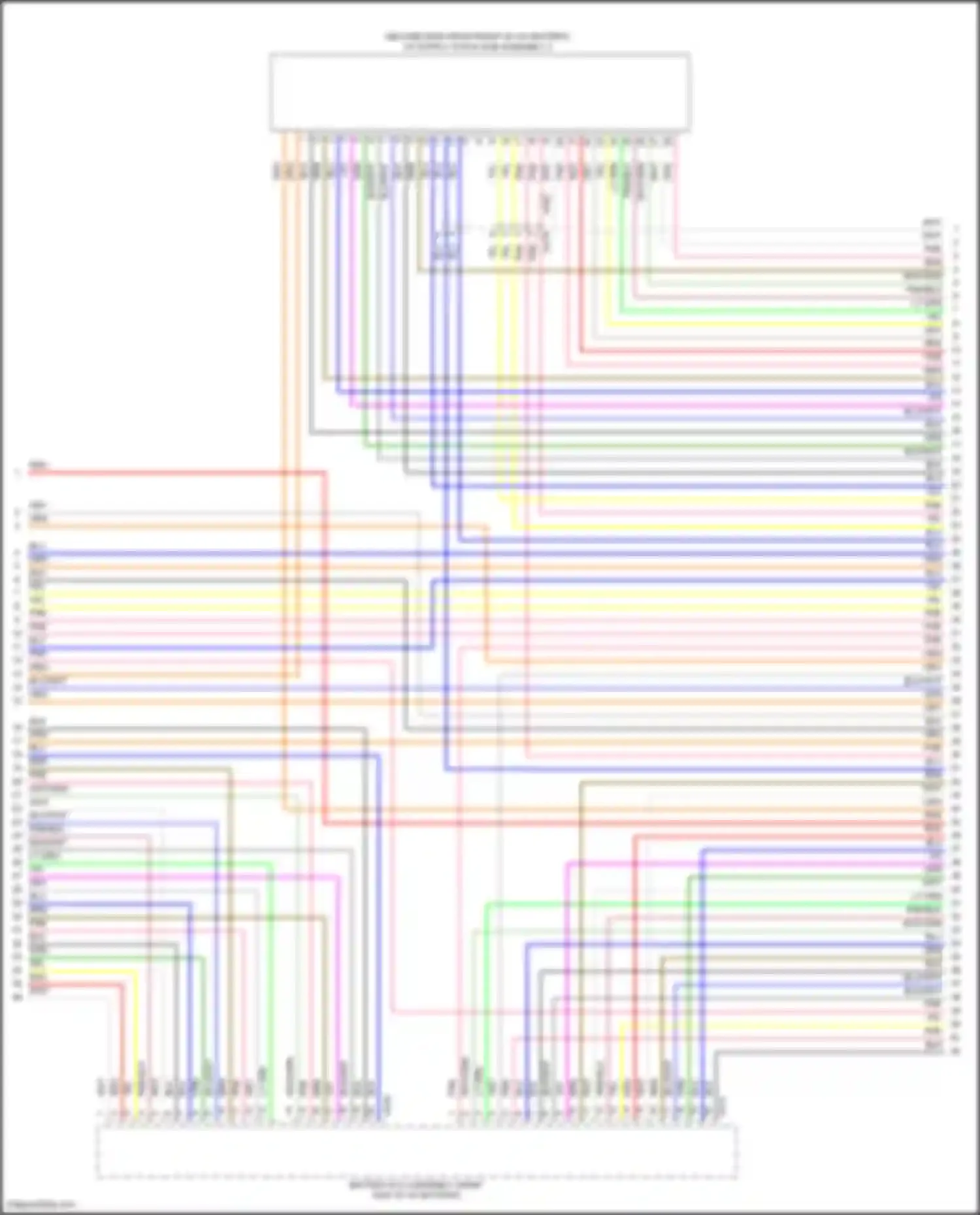 Crosstrek Subaru GU (2022-2024): Wiring diagram engine performance 2.0l hybrid, hybrid control circuit (8 of 13)