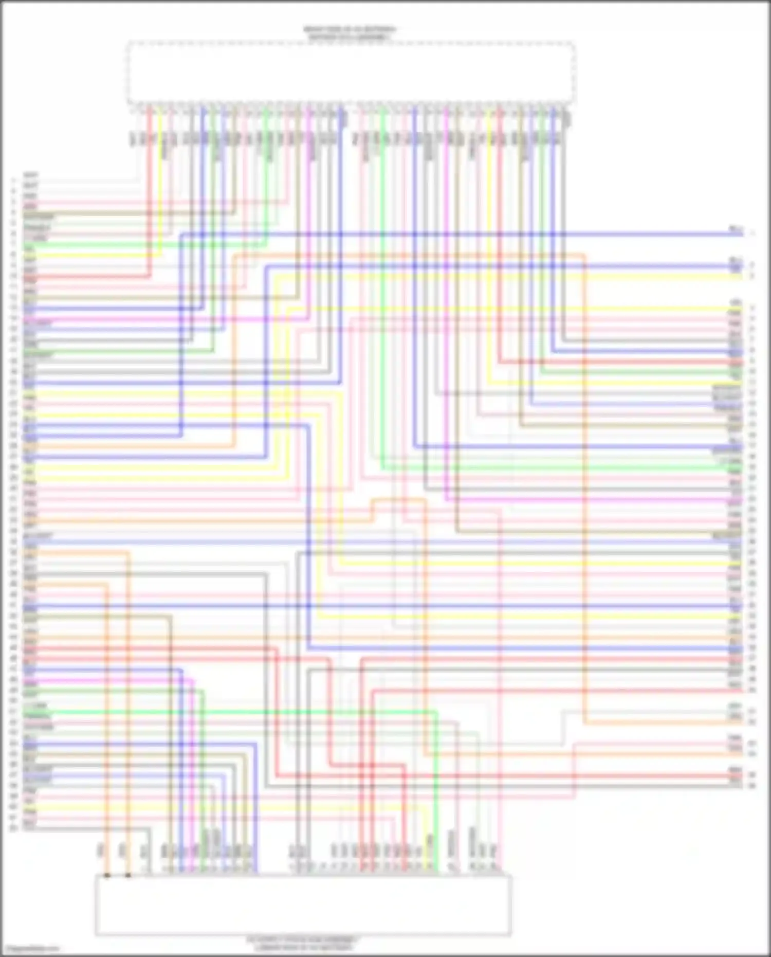 Crosstrek Subaru GU (2022-2024): Wiring diagram engine performance 2.0l hybrid, hybrid control circuit (9 of 13)