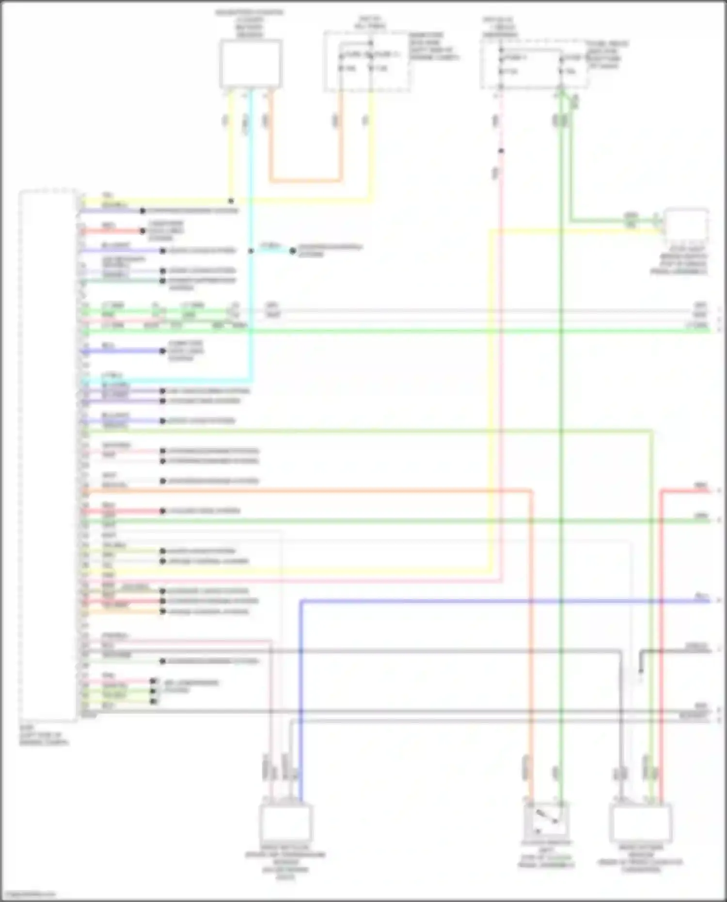 Crosstrek Subaru GU (2022-2024): Wiring diagram engine performance 2.0l (1 of 7)