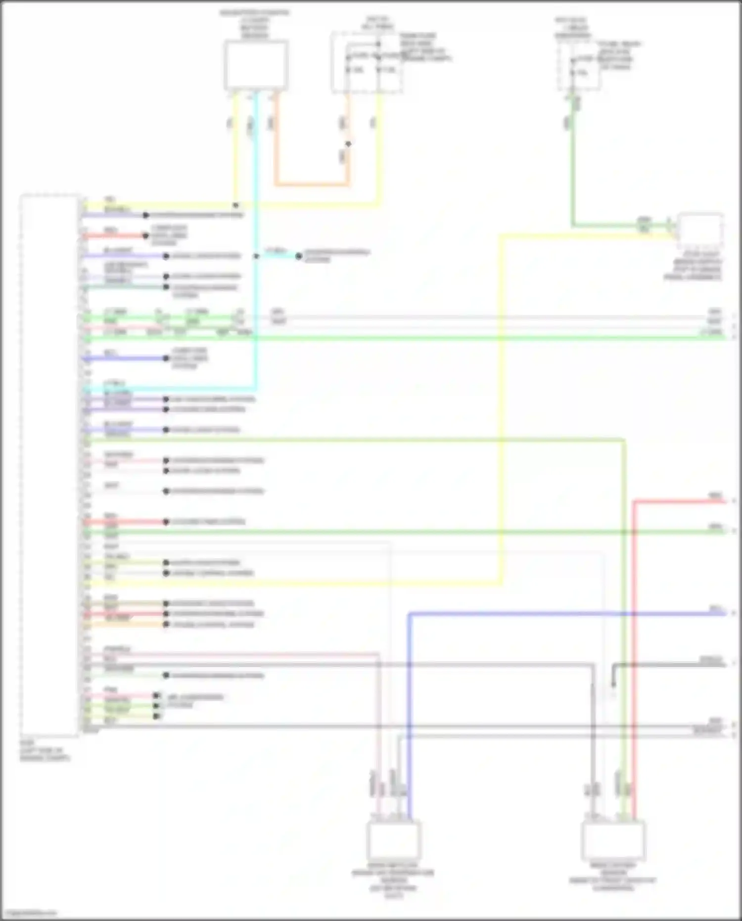 Crosstrek Subaru GU (2022-2024): Wiring diagram engine performance 2.5l (1 of 7)