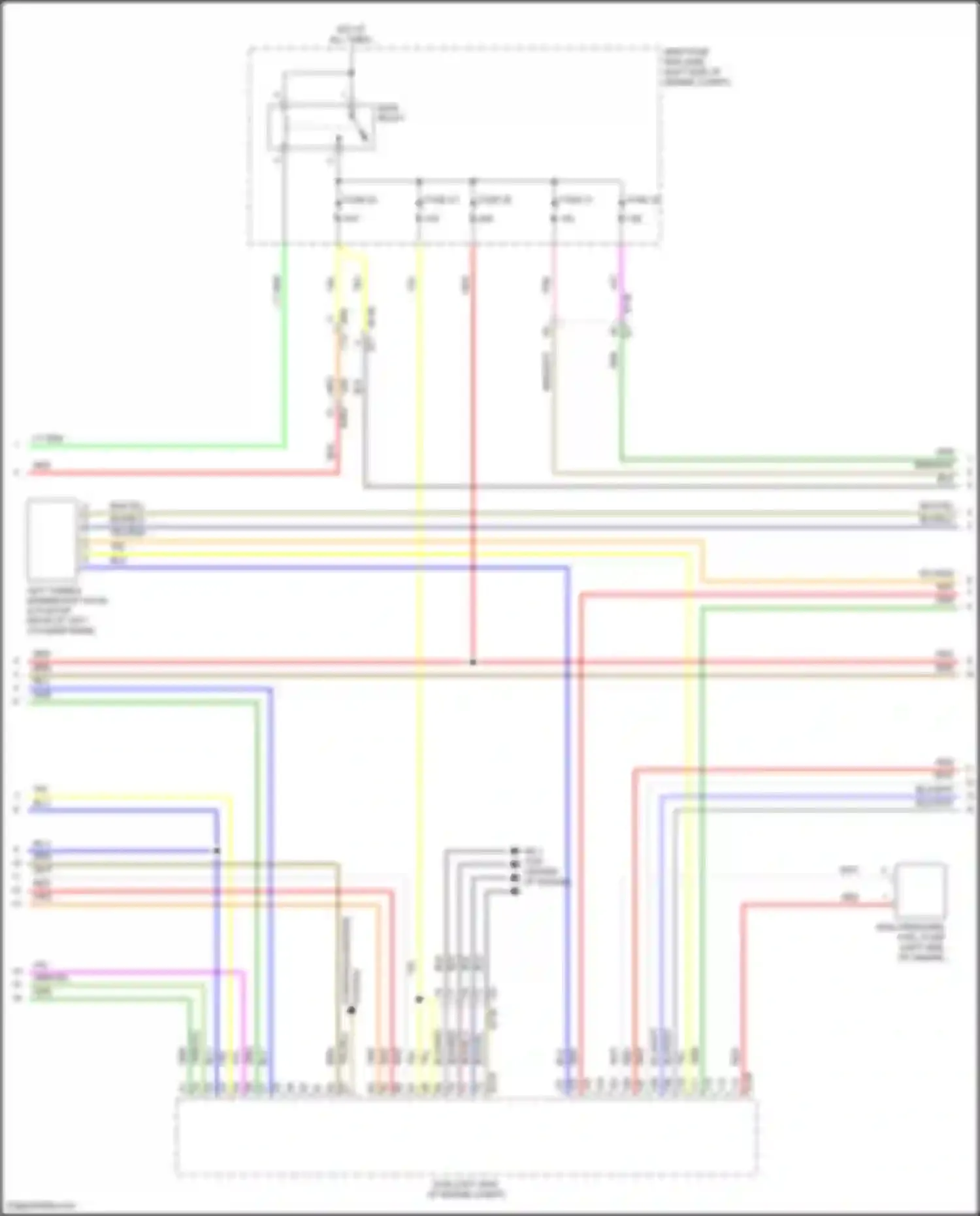 Crosstrek Subaru GU (2022-2024): Wiring diagram engine performance 2.5l (3 of 7)