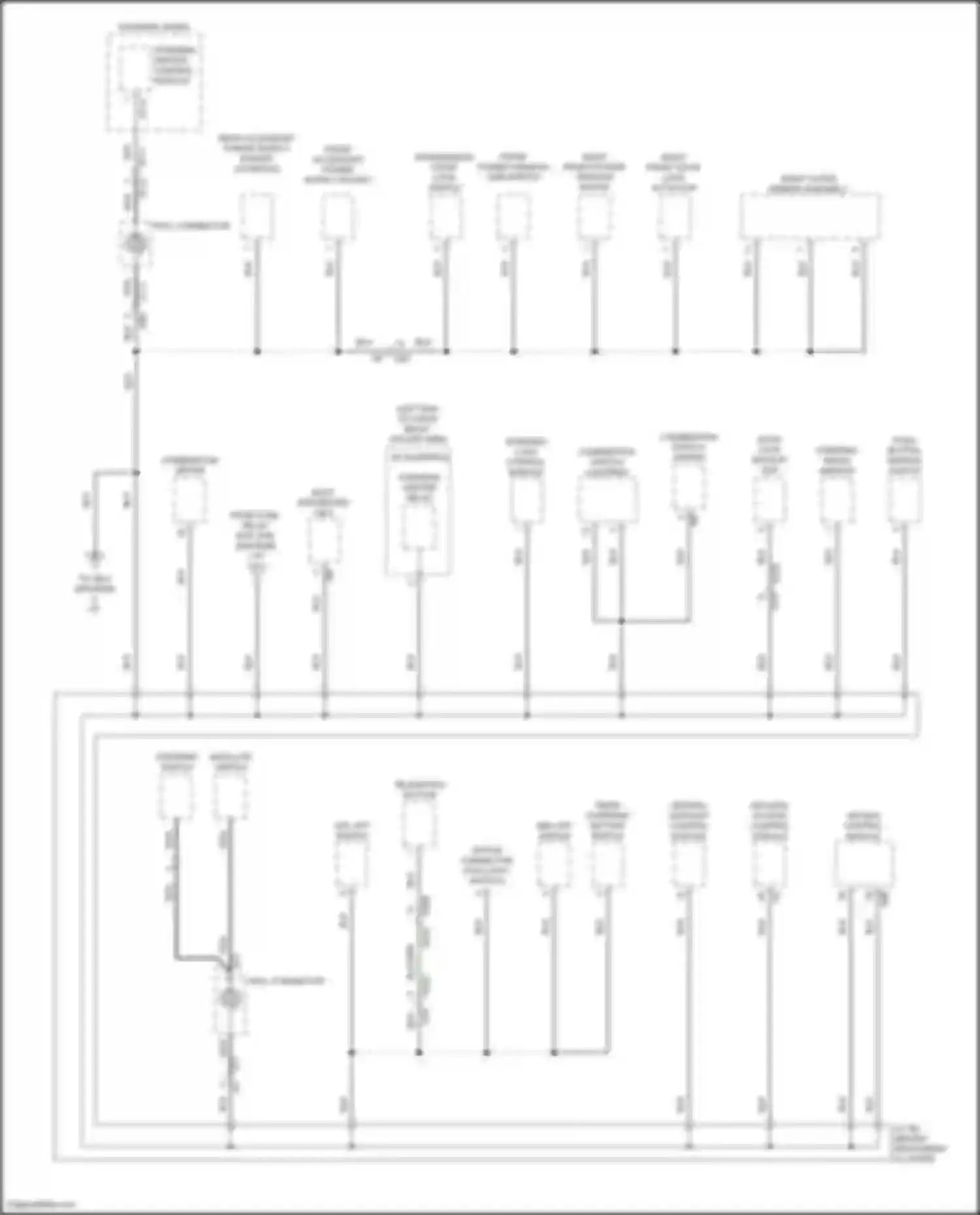 Crosstrek Subaru GU (2022-2024): Ground distribution circuit, hybrid (3 of 5)