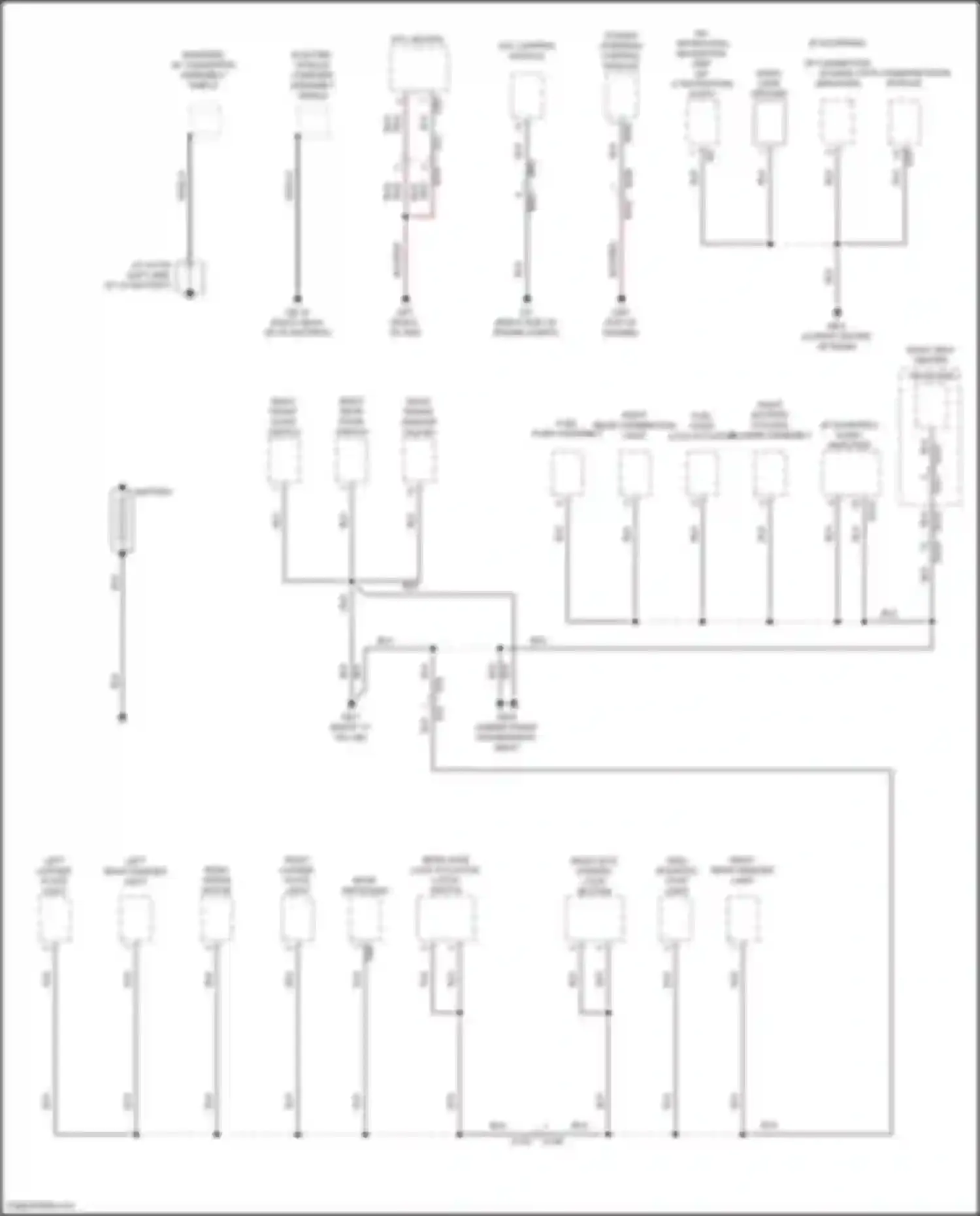 Crosstrek Subaru GU (2022-2024): Ground distribution circuit, hybrid (4 of 5)