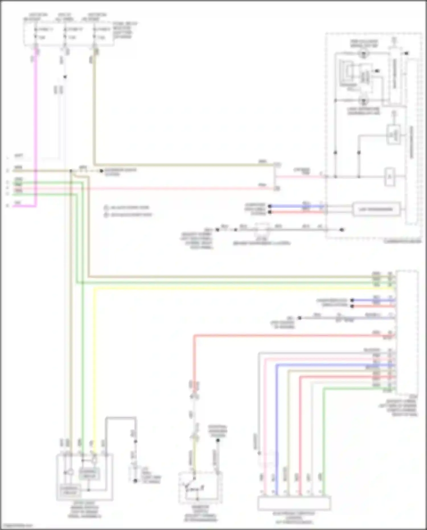 Crosstrek Subaru GU (2022-2024): Eyesight circuit (2 of 2)