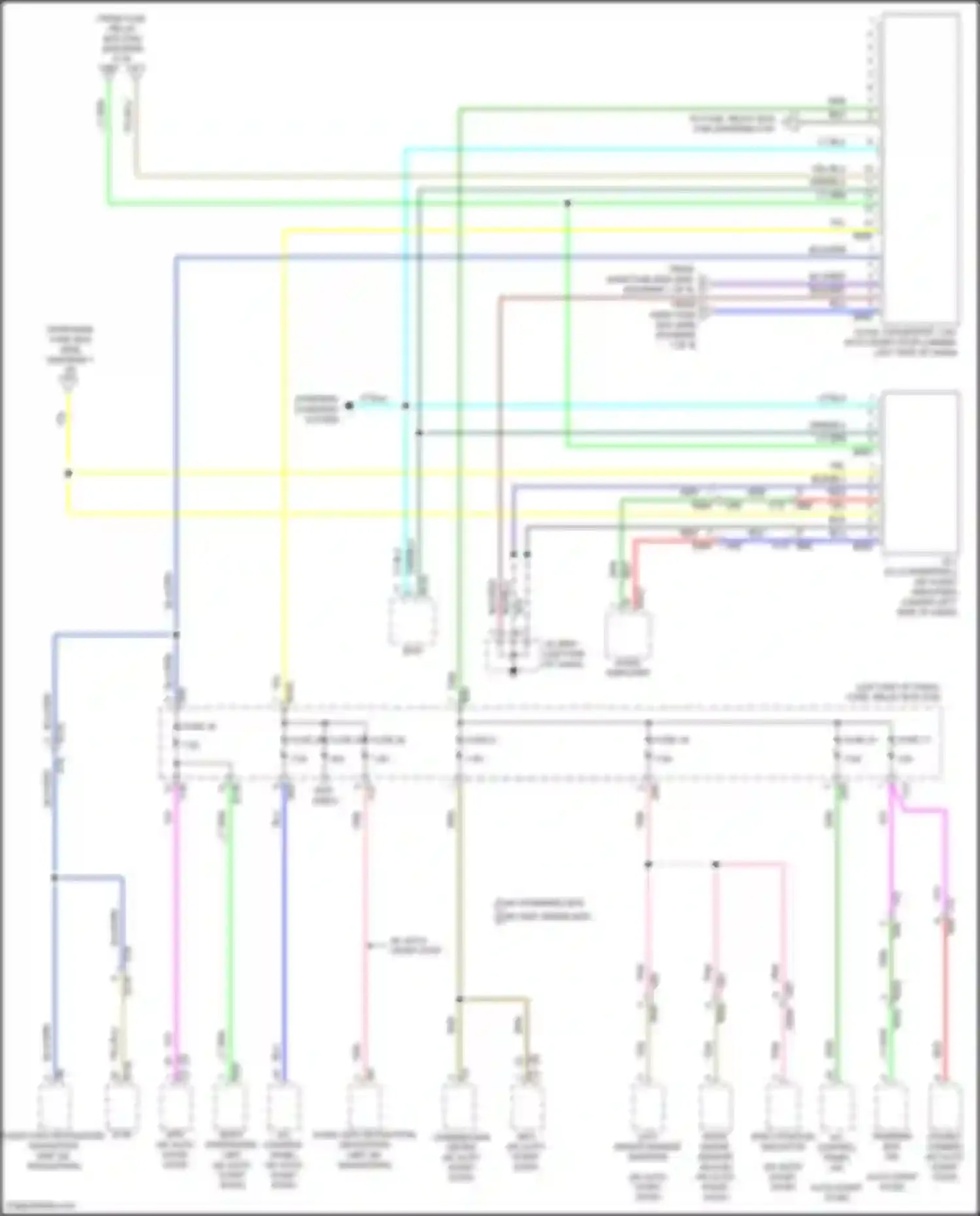 Crosstrek Subaru GU (2022-2024): Power distribution circuit, except hybrid (8 of 8)