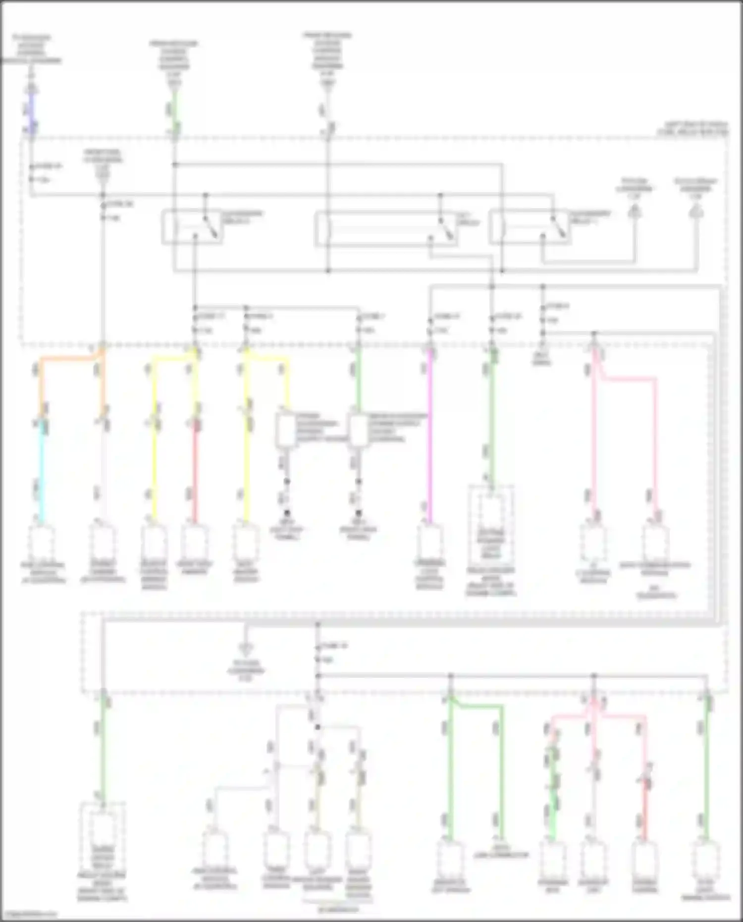 Crosstrek Subaru GU (2022-2024): Power distribution circuit, hybrid (6 of 8)