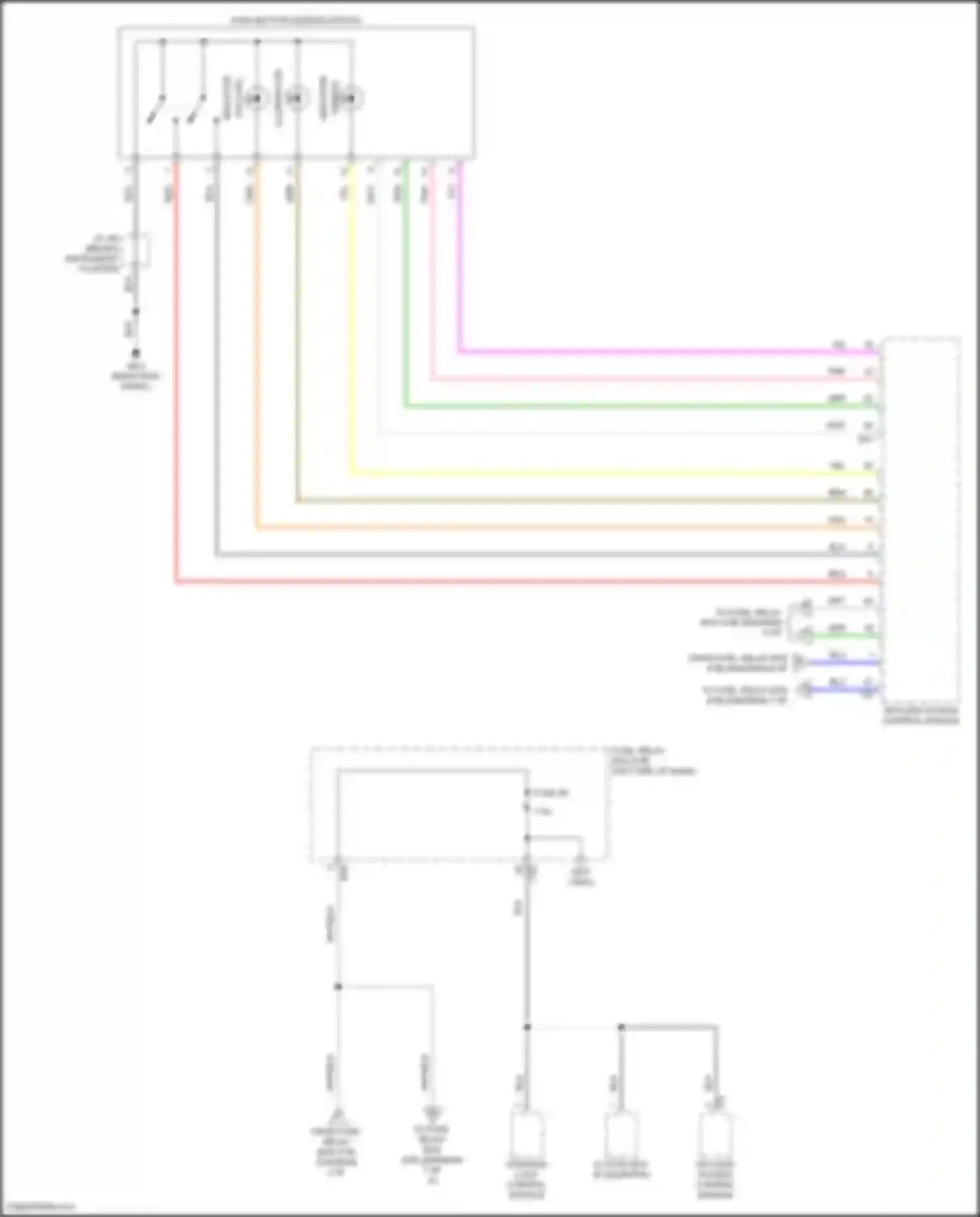 Crosstrek Subaru GU (2022-2024): Power distribution circuit, hybrid (8 of 8)
