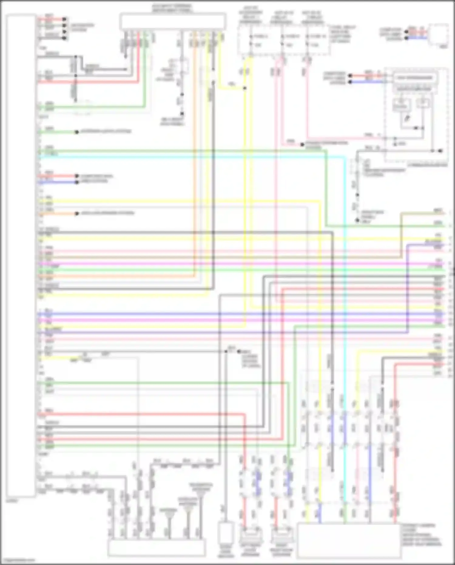 Crosstrek Subaru GU (2022-2024): Radio circuit, hybrid w/o navigation (1 of 2)