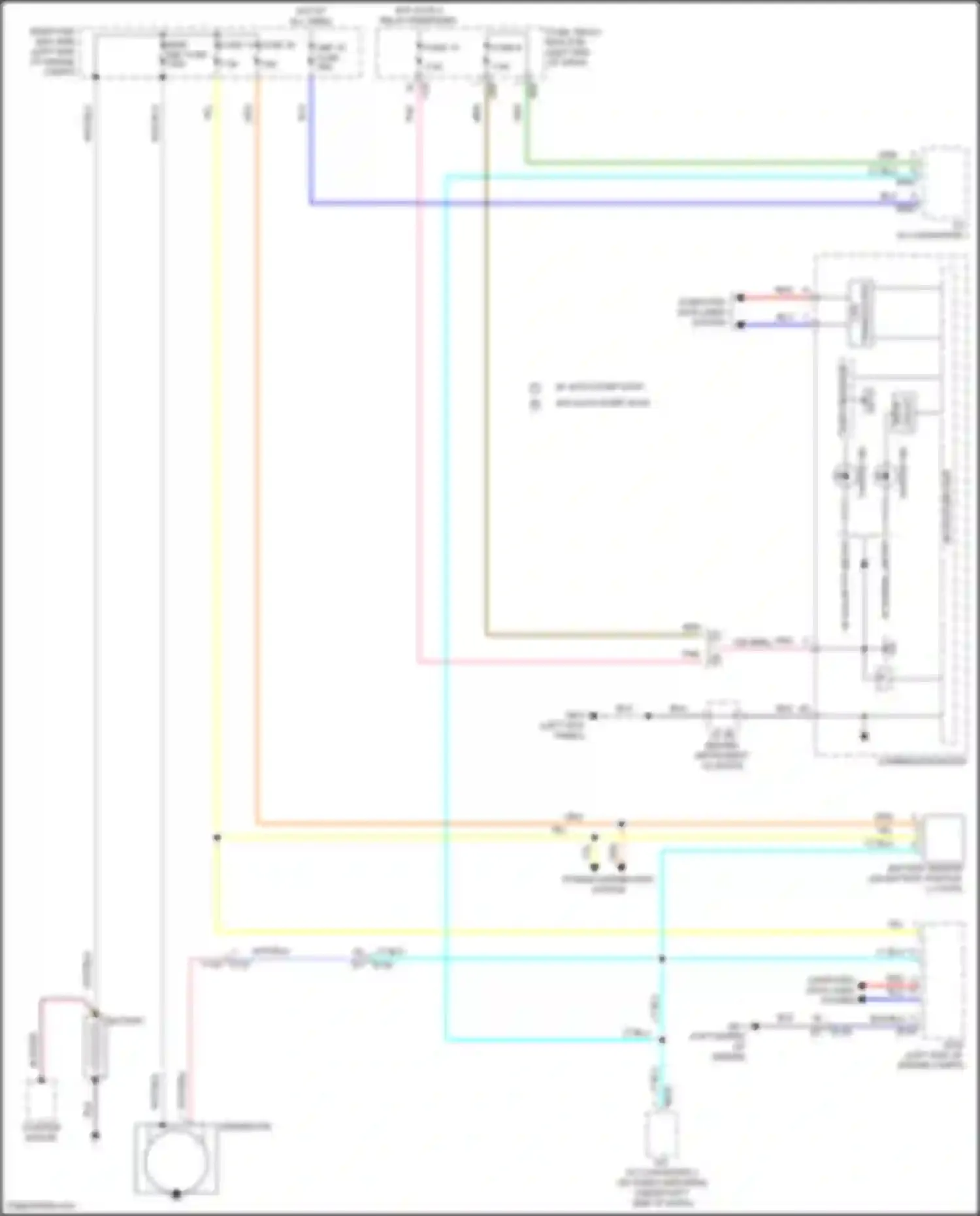 Crosstrek Subaru GU (2022-2024): Charging circuit