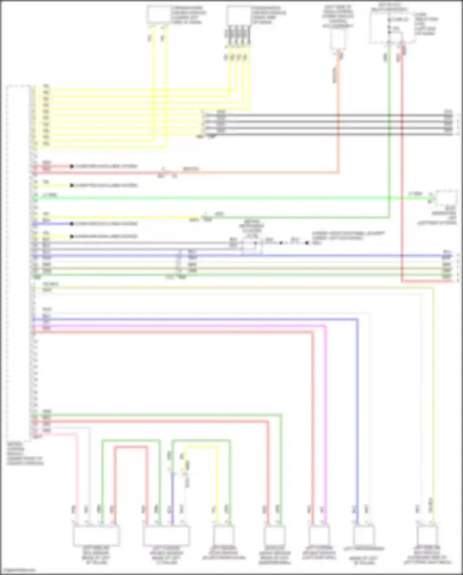 Crosstrek Subaru GU (2022-2024): Supplemental restraints circuit (1 of 3)
