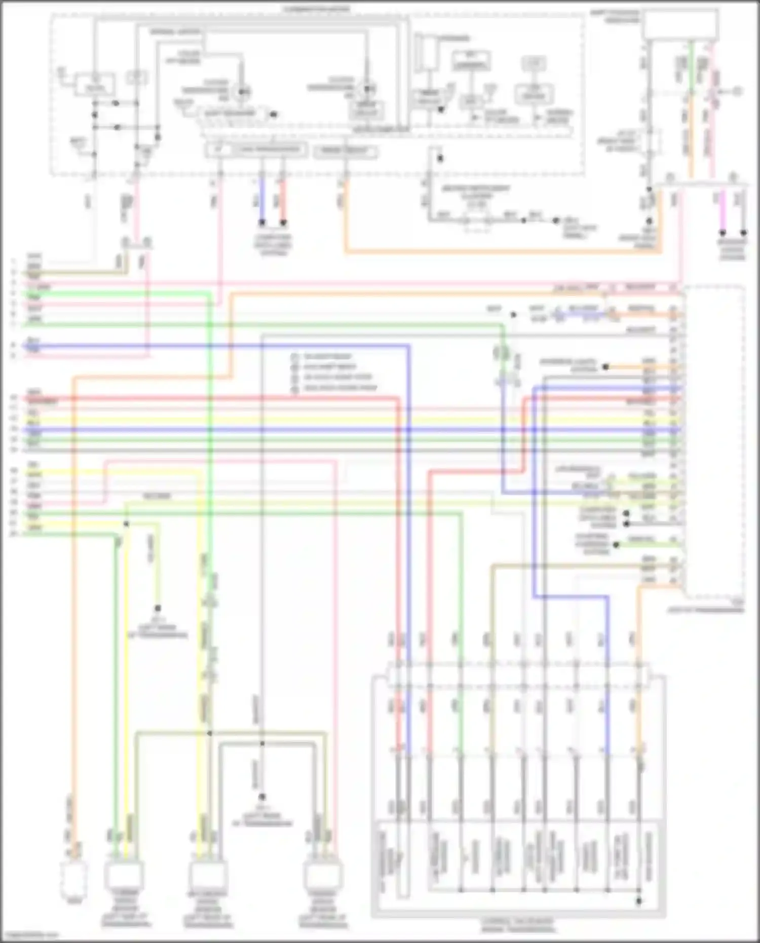Crosstrek Subaru GU (2022-2024): A/t circuit, except hybrid (2 of 2)