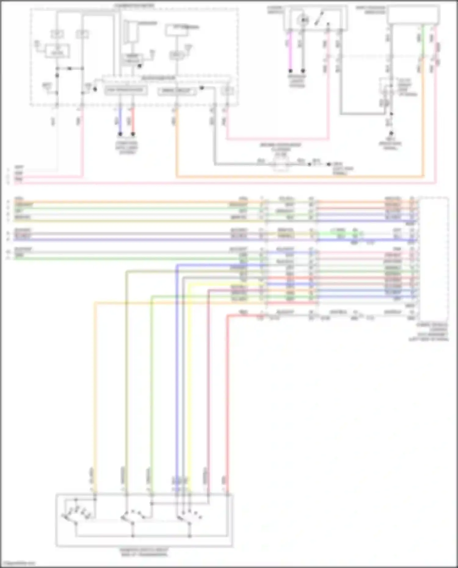 Crosstrek Subaru GU (2022-2024): A/t circuit, hybrid (2 of 2)