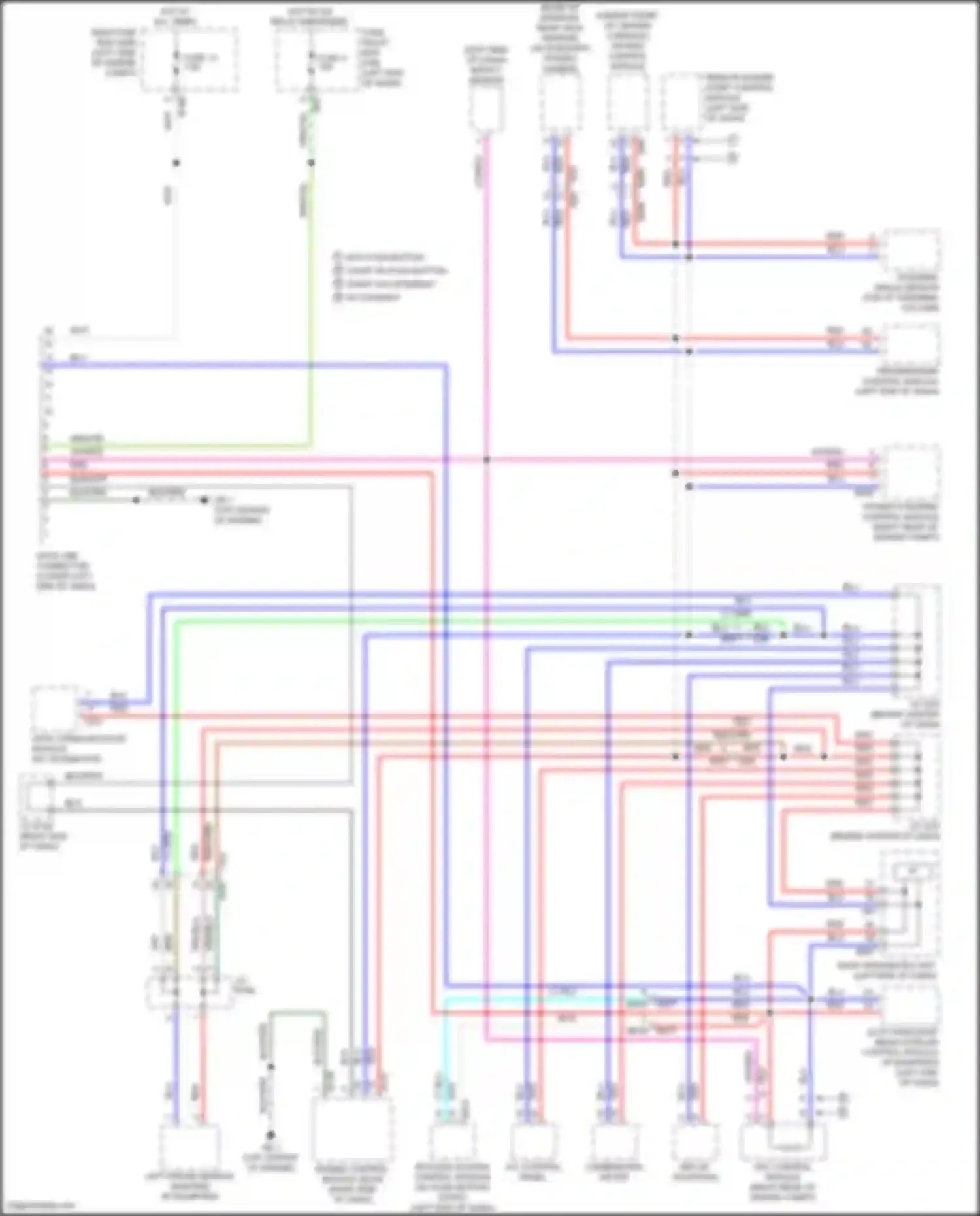 Crosstrek Subaru I facelift (2015-2017): Computer data lines circuit, w/o hev