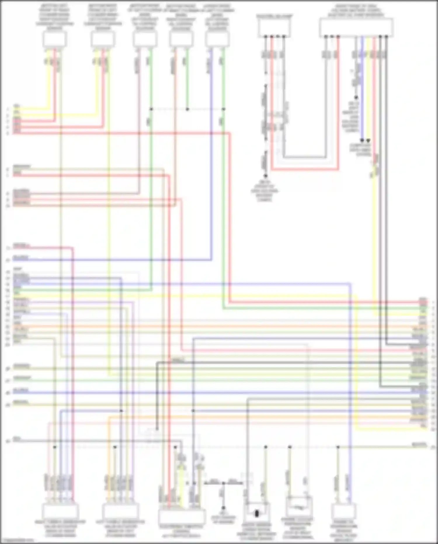 Crosstrek Subaru I facelift (2015-2017): Wiring diagram engine performance 2.0l hybrid (2 of 11)