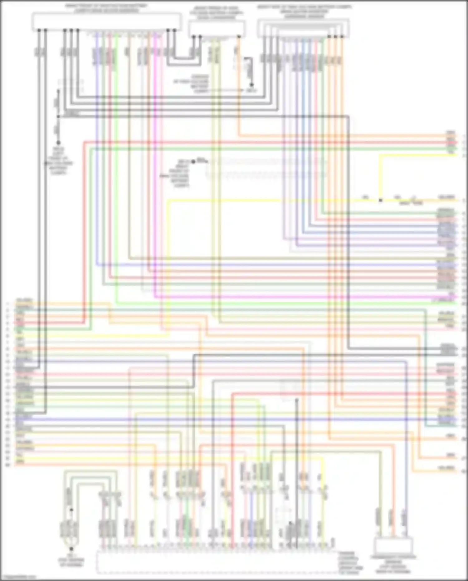 Crosstrek Subaru I facelift (2015-2017): Wiring diagram engine performance 2.0l hybrid (4 of 11)